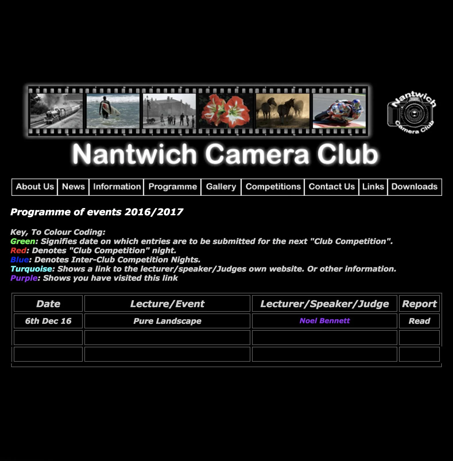 Nantwitch Camera Club Talk