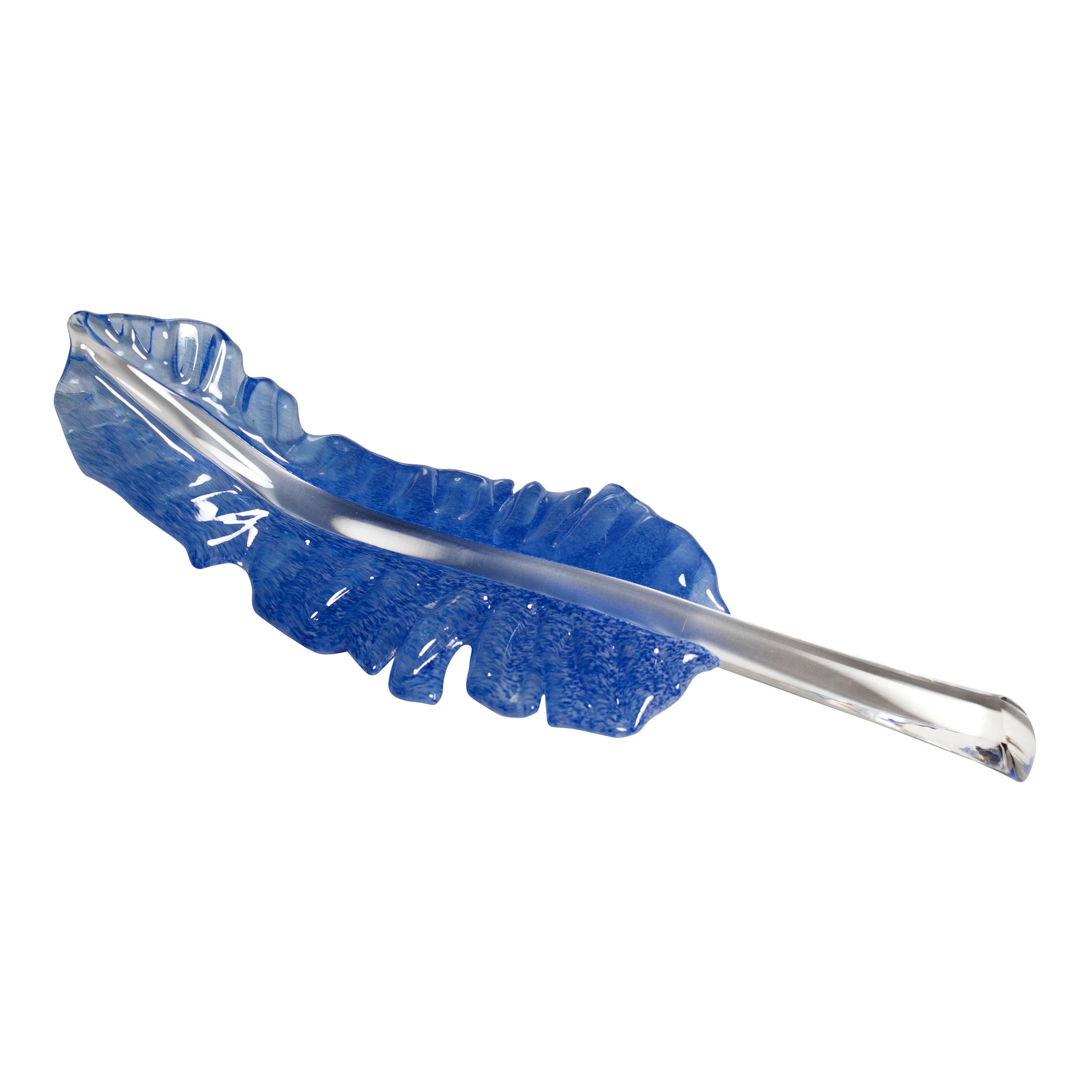 blue feather