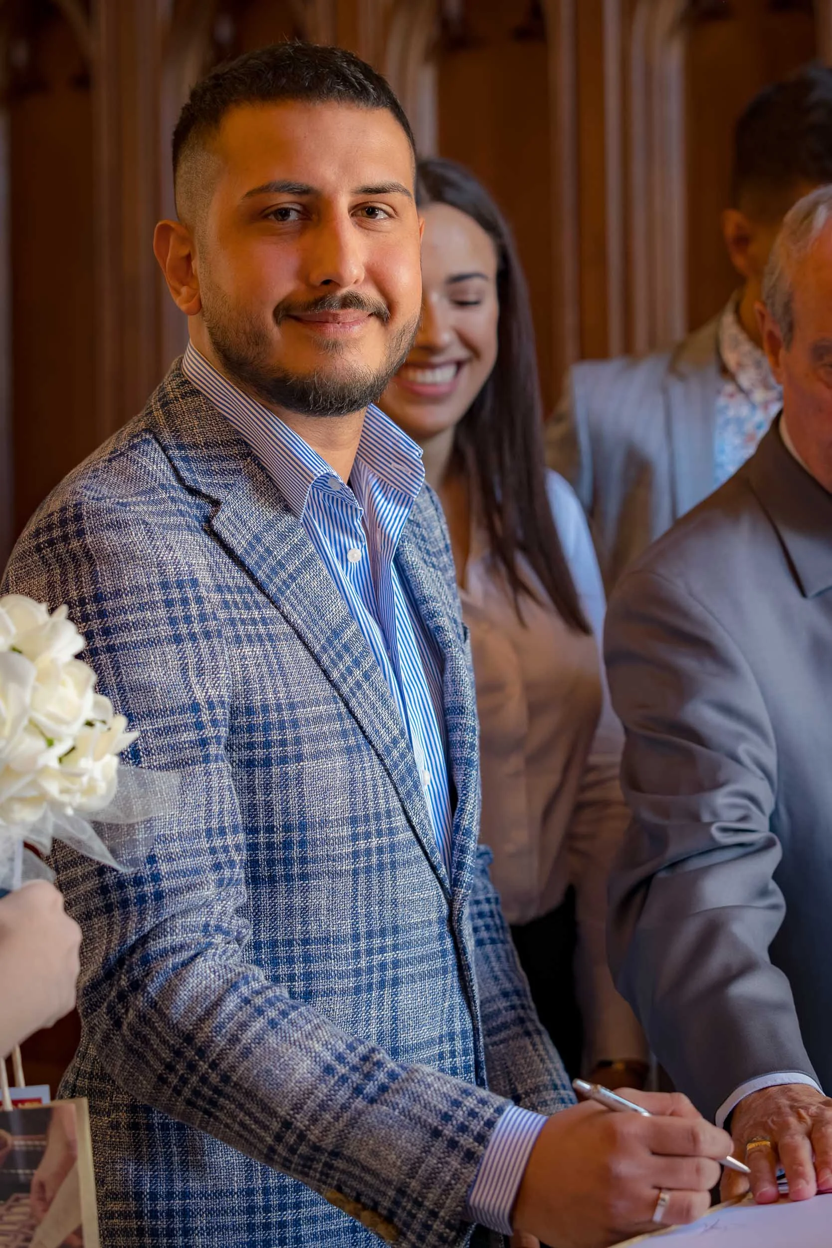 Photo d'un mariage civil à Bruxelles réalisée par un photogra