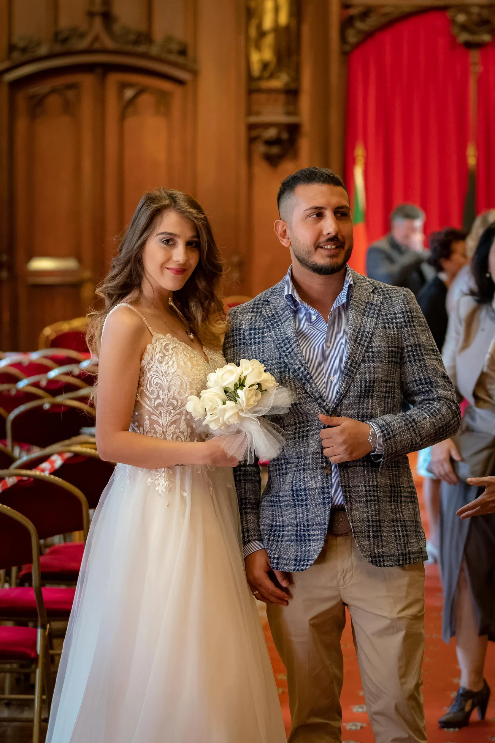 Photo d'un mariage civil à Bruxelles réalisée par un photogra