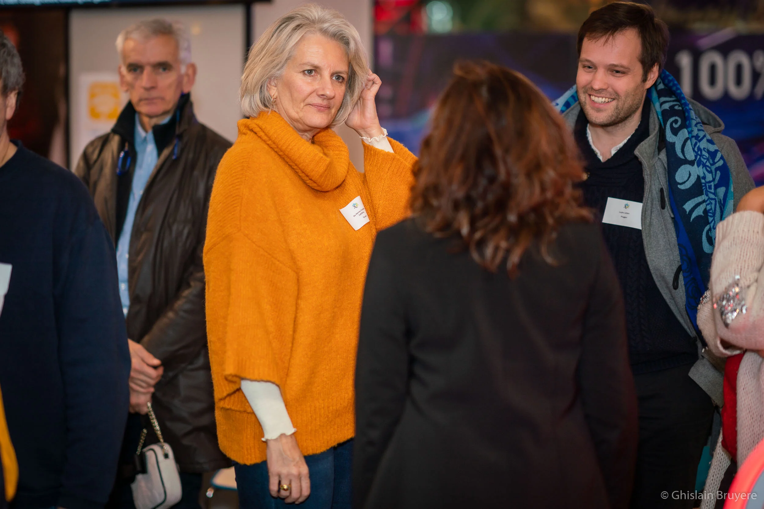 Photo d'un événement de networking à Bruxelles