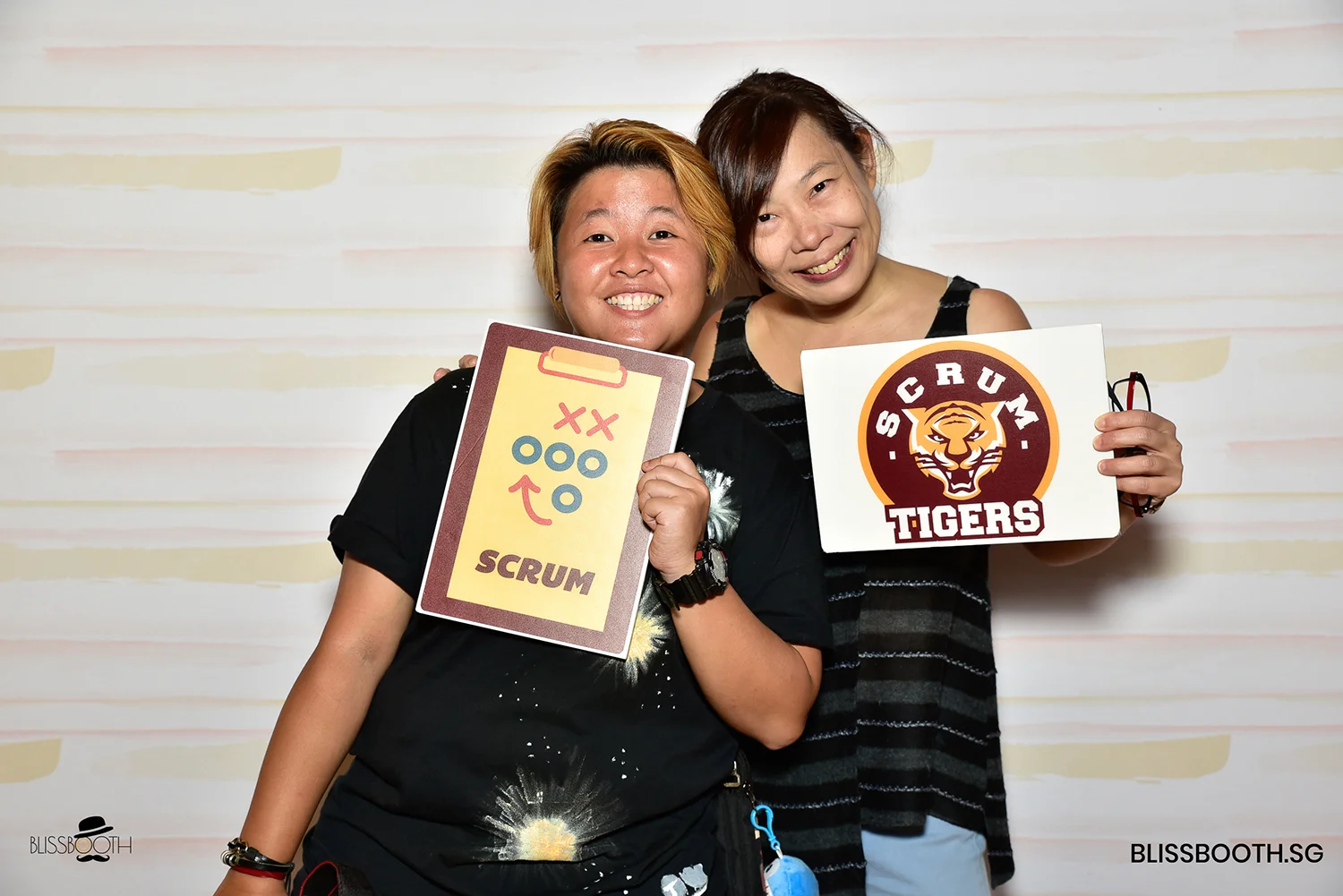 Blissbooth Corporate: SCRUM TIGERS Series on Toggle.SG