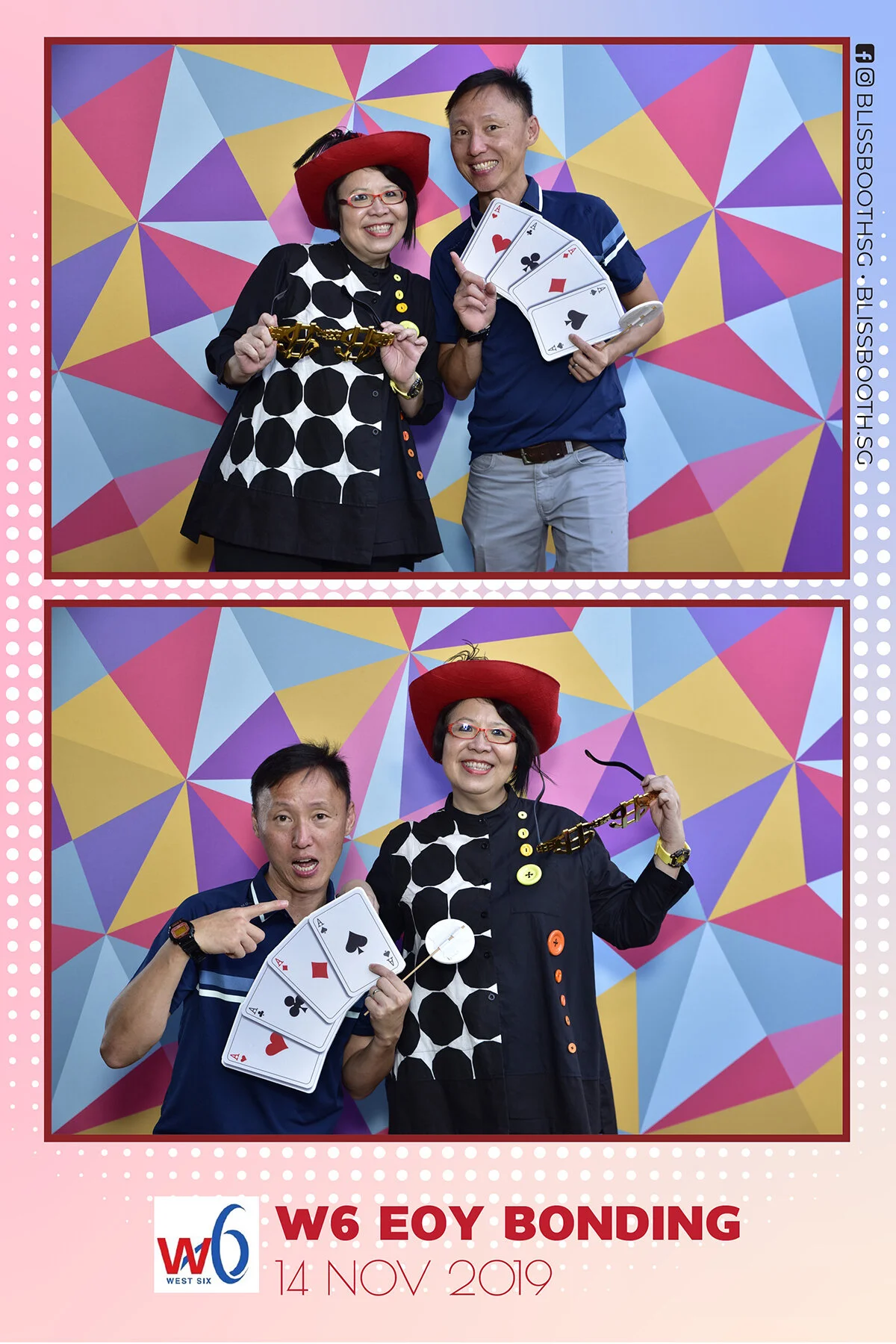 Blissbooth Corporate: W6 Cluster End of Year Bonding 2019