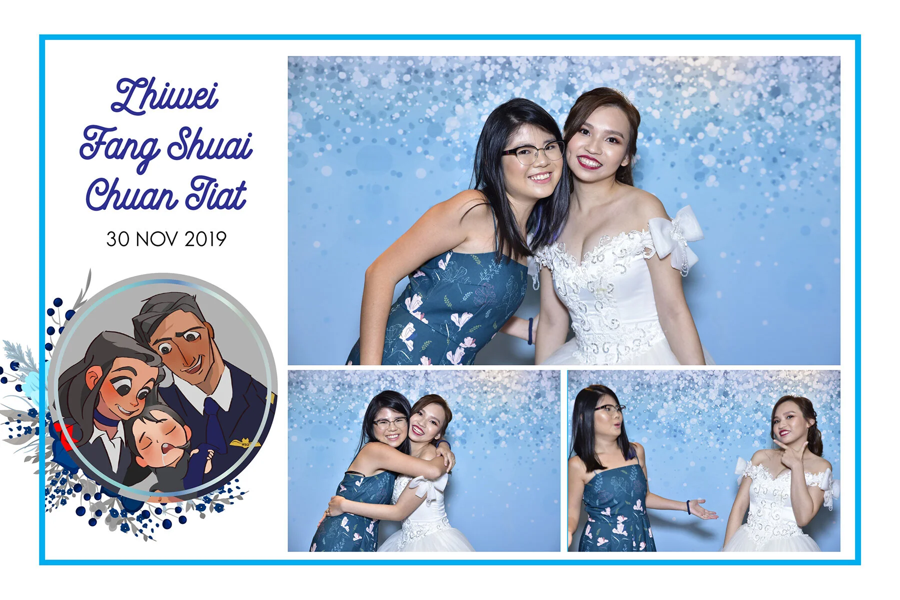Blissbooth Wedding: Zhiwei &amp; Chuan Jiat