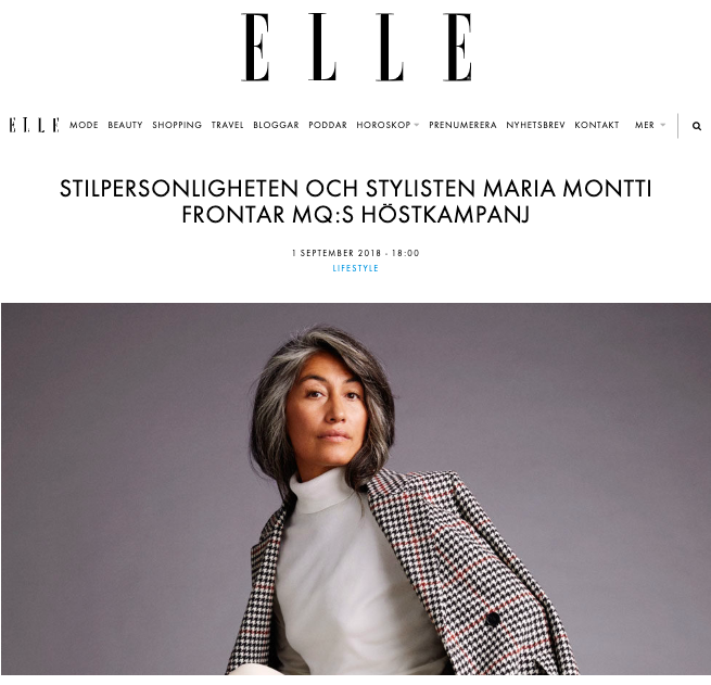 Maria Montti for MQ