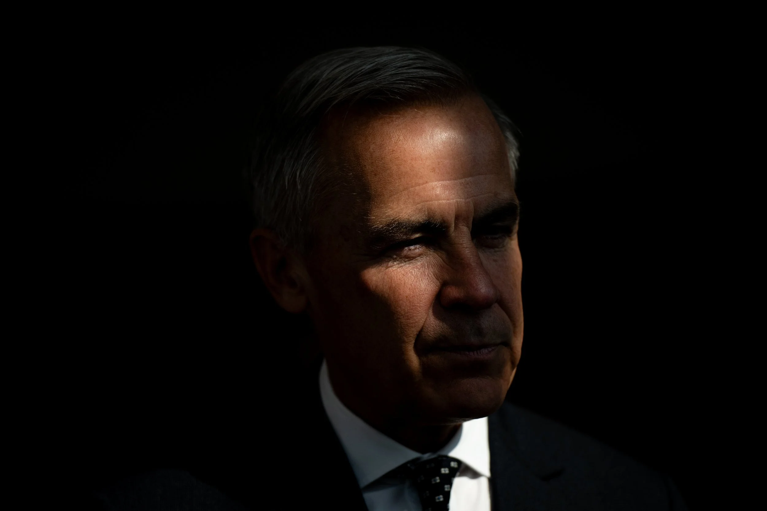  Prime Minister Mark Carney is pictured ahead of the Métis Major Projects Summit at the Royal Canadian Geographical Society in Ottawa, on Thursday, Aug. 7, 2025. THE CANADIAN PRESS/Spencer Colby 