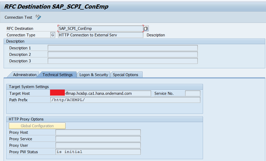 Sap rfc connection test tcode