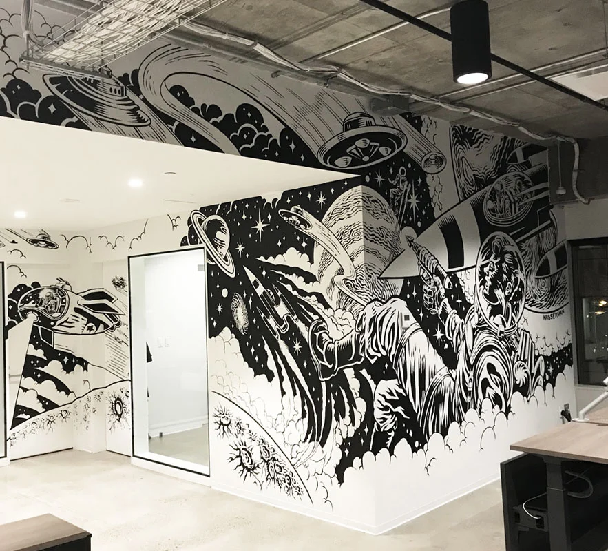 mural for Reflector