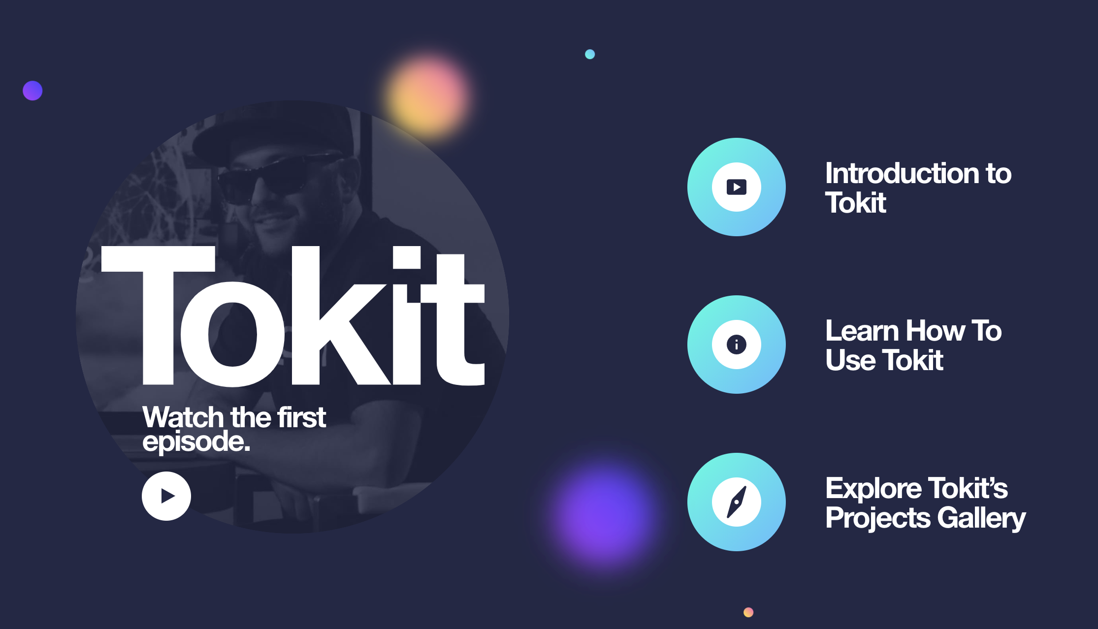 Tokit.io - app UX writing