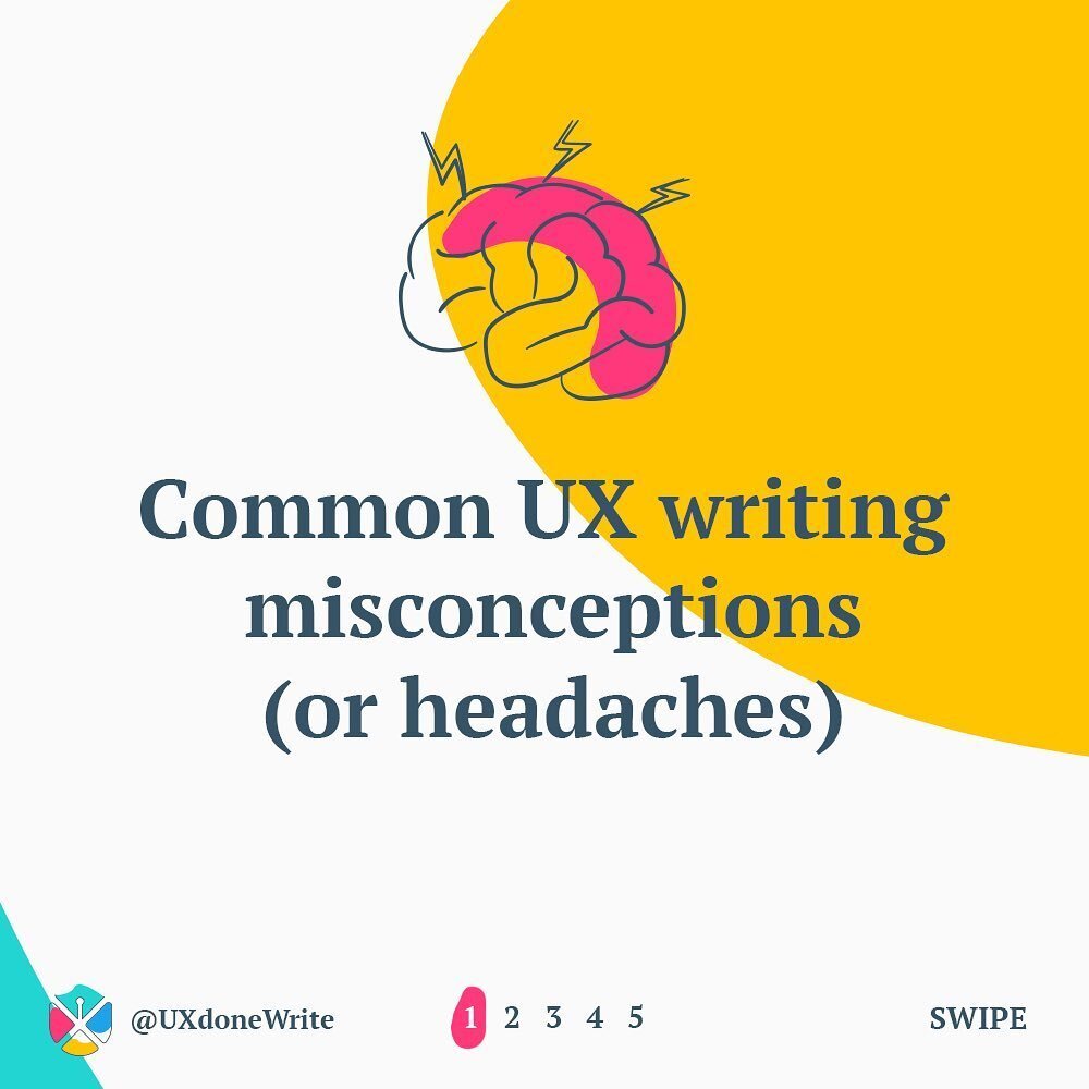 For the past 2 days I was lucky enough to join 300 passionate design writers (yes, writing is designing) at the #UXWriterConference. A lot of things close to a UX writer&rsquo;s heart were shared, discussed, and some even solved. One of the things th