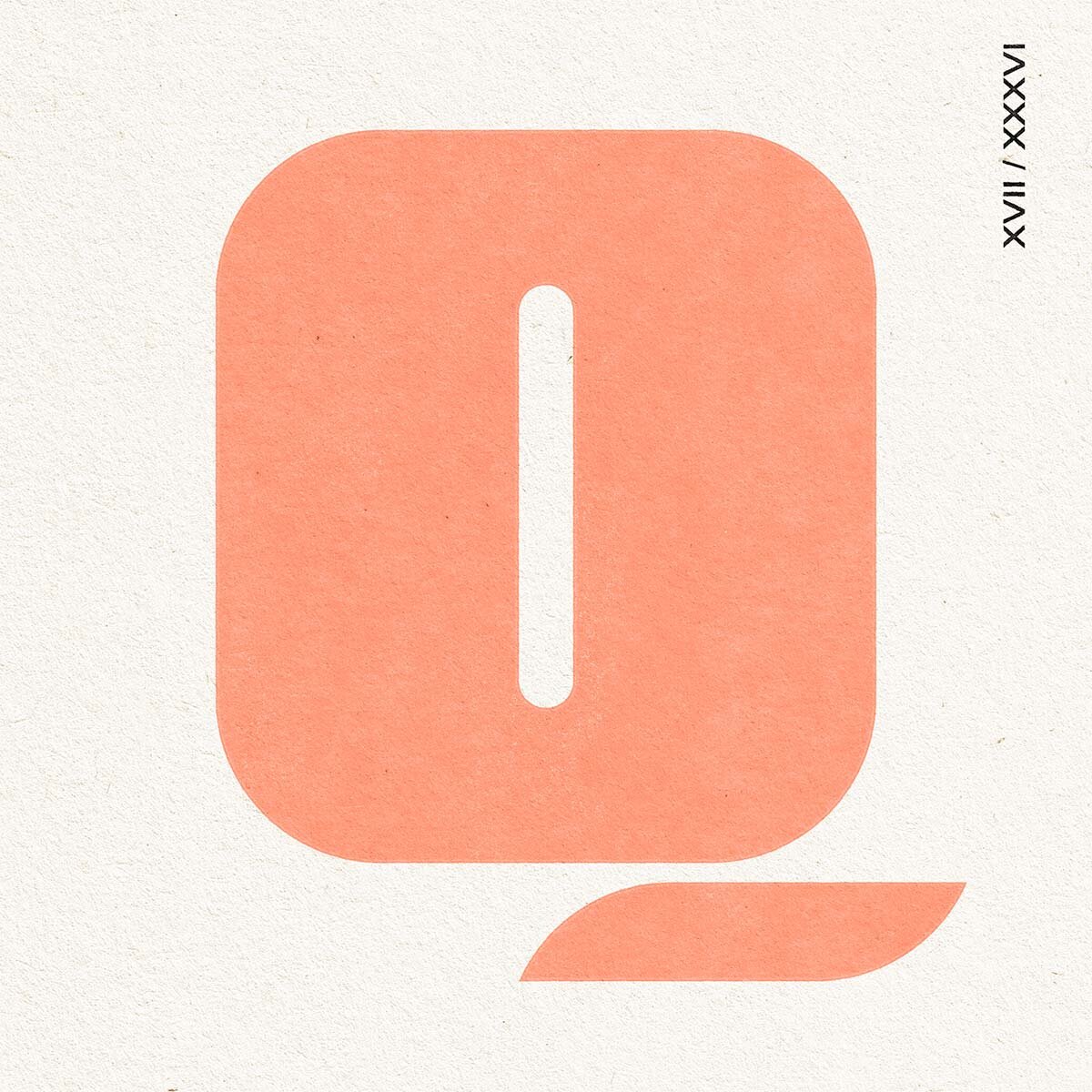 Louise Twizell Typography 36 Days of Type ‘Q’ Design