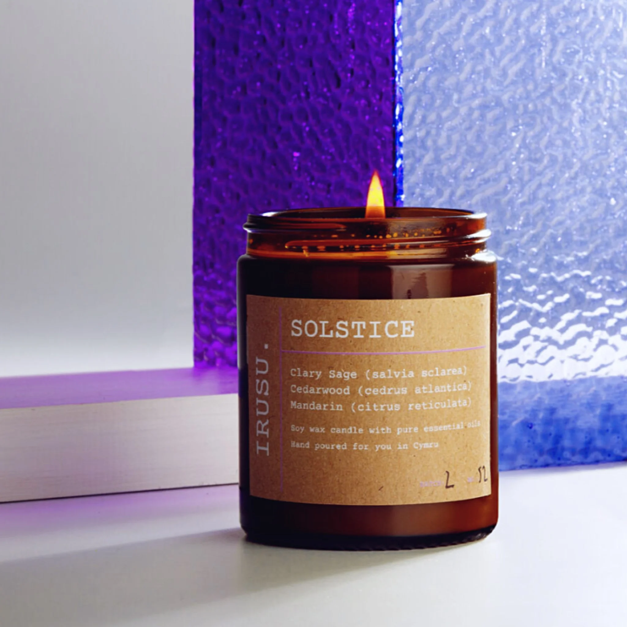 Summer Solstice Soy Wax & Essential Oil Candle – IRUSU.