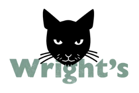 Wright's Food Emporium Logo in Llanarthne