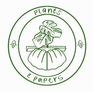 Plants and Papers Swansea Shop Logo