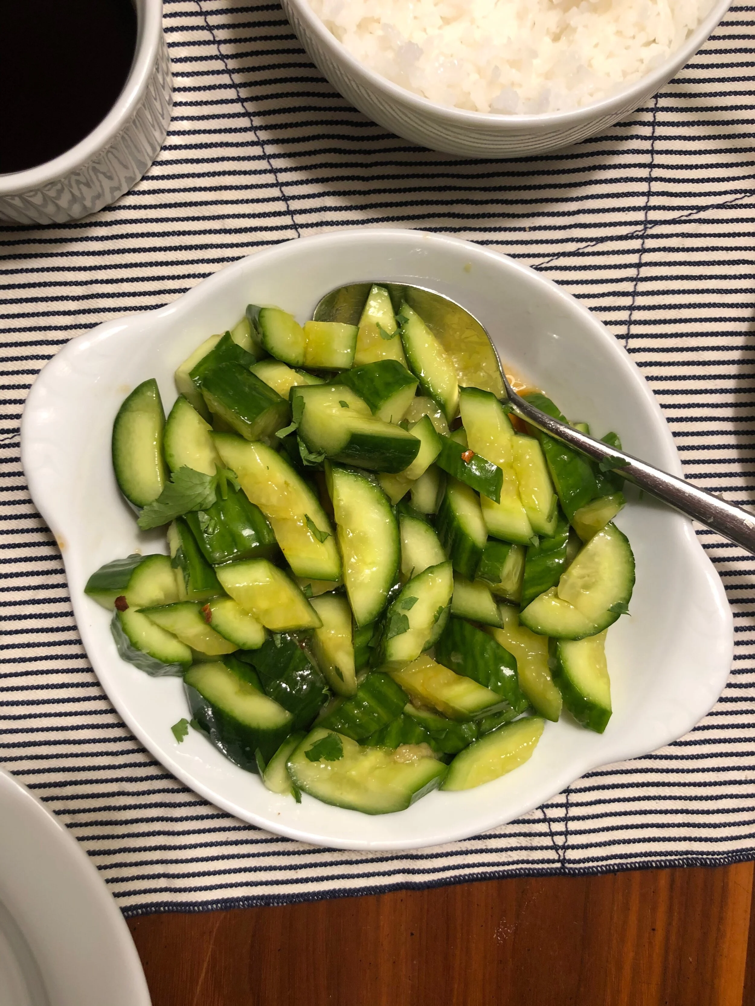 Chinese-Style Smashed Cucumbers