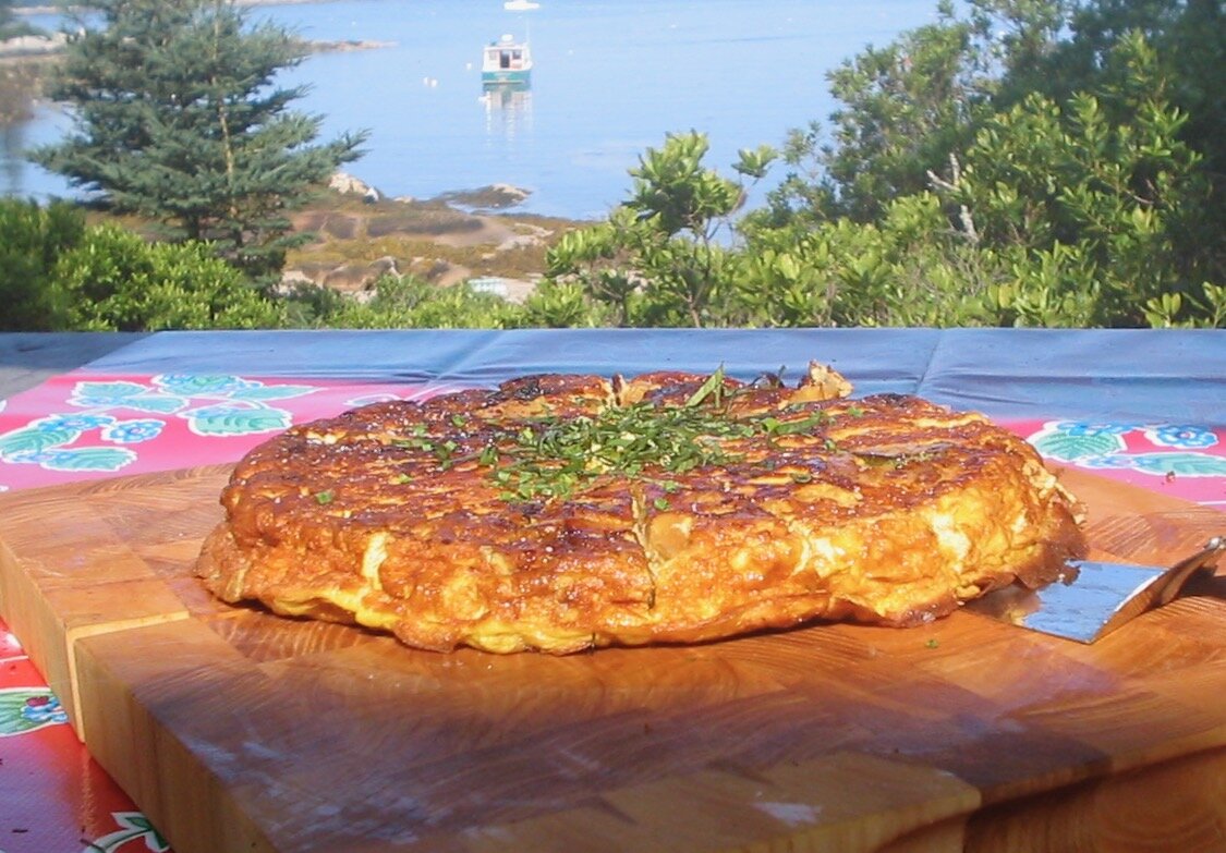 Zucchini, Asparagus &amp; Mint Frittata with a Simple Salad, May 26th, 4:30-6PM ET