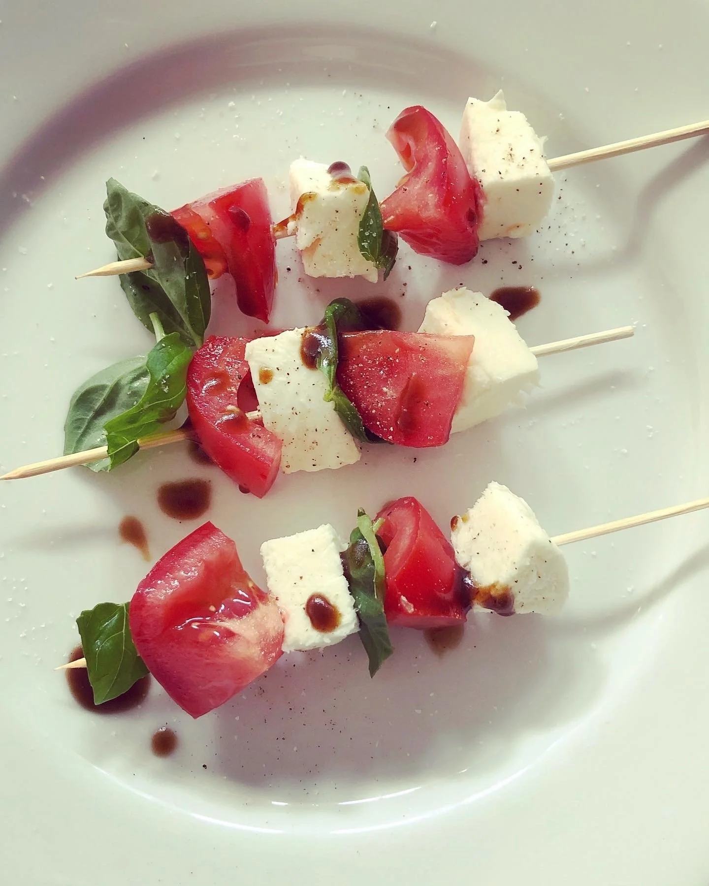 Caprese skewers