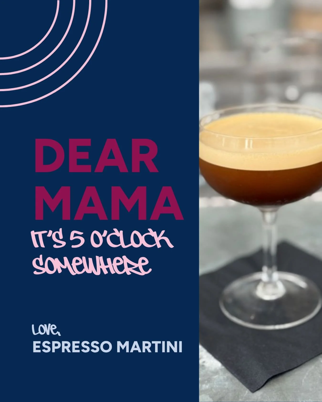 It&rsquo;s 5 o&rsquo;clock somewhere. Join us for happy hour, any hour&hellip;cheers to Friday friends!

#dearmama #espresso #espressomartini #happyhour #tgif #harlem #coffee #ilovenyc #columbiauniversity