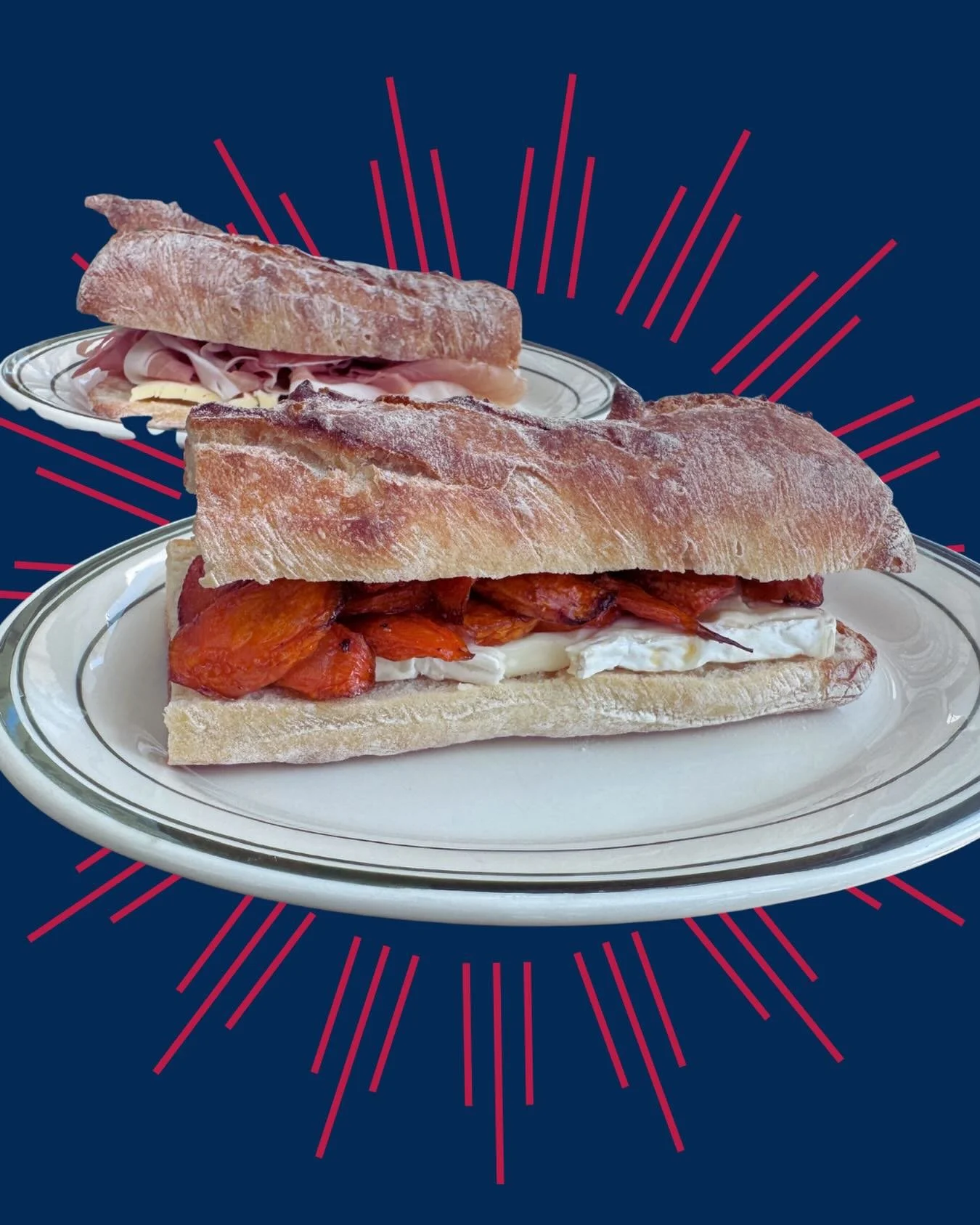 Our baguette sandwiches are great for lunch on the run or to enjoy with a toasty cup of tea in our dining room.

Open 7-7 daily

#harlem #smallbusinessowner #dearmama #lightfare