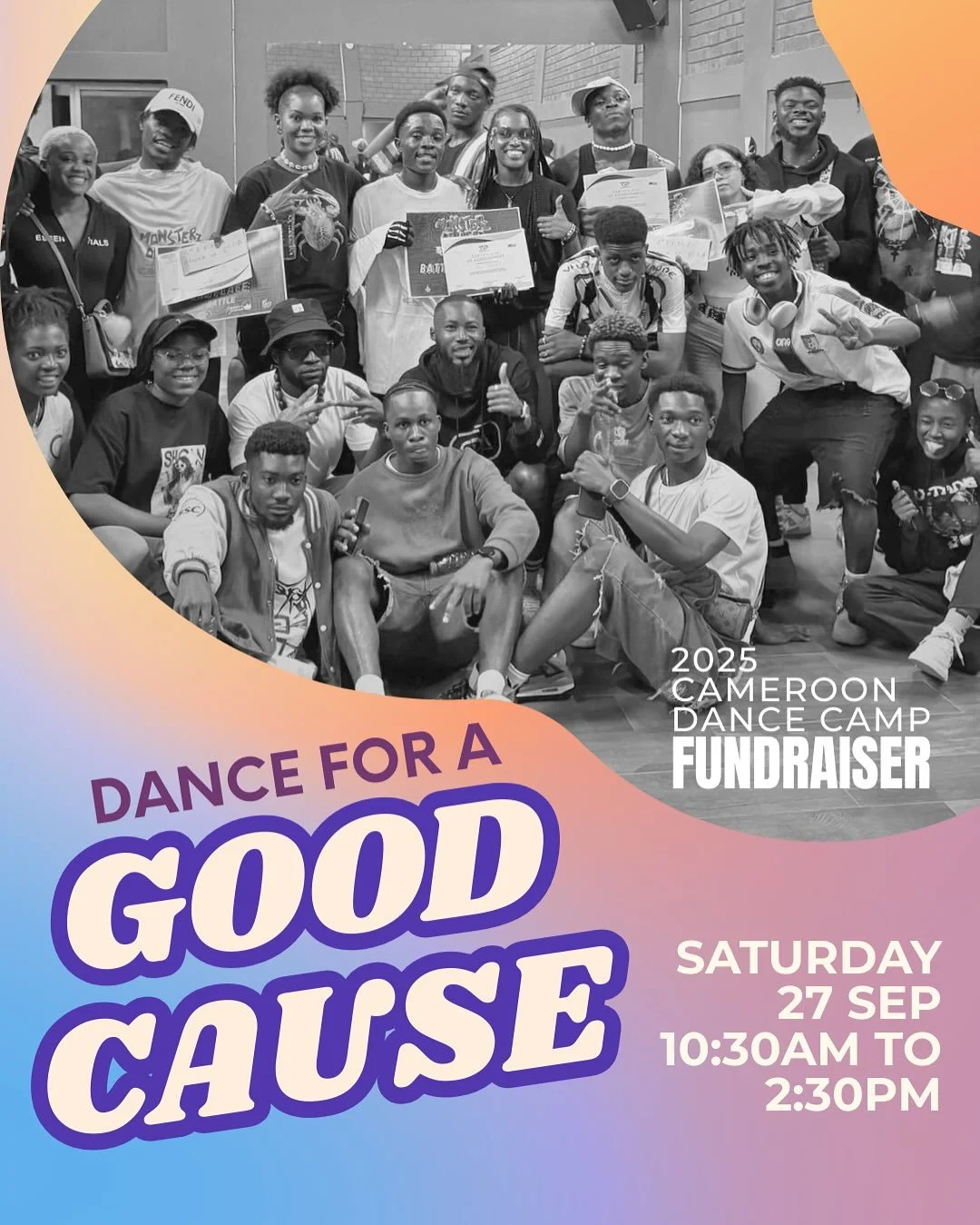 Join us for a special day of movement, music, and meaning! 

Our Fundraiser Workshops are more than just dance classes &mdash; they&rsquo;re a chance to uplift lives and bring joy to communities in Cameroon. 🇨🇲❤️

Your participation helps:
✅ Donate