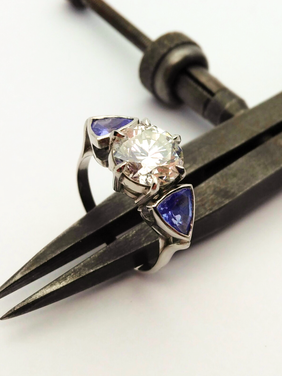 Bague de fiançailles Trilogie