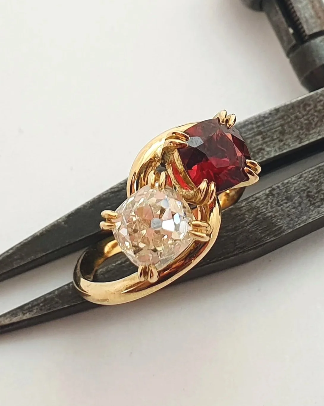 Bague de fiançailles Toi et Moi