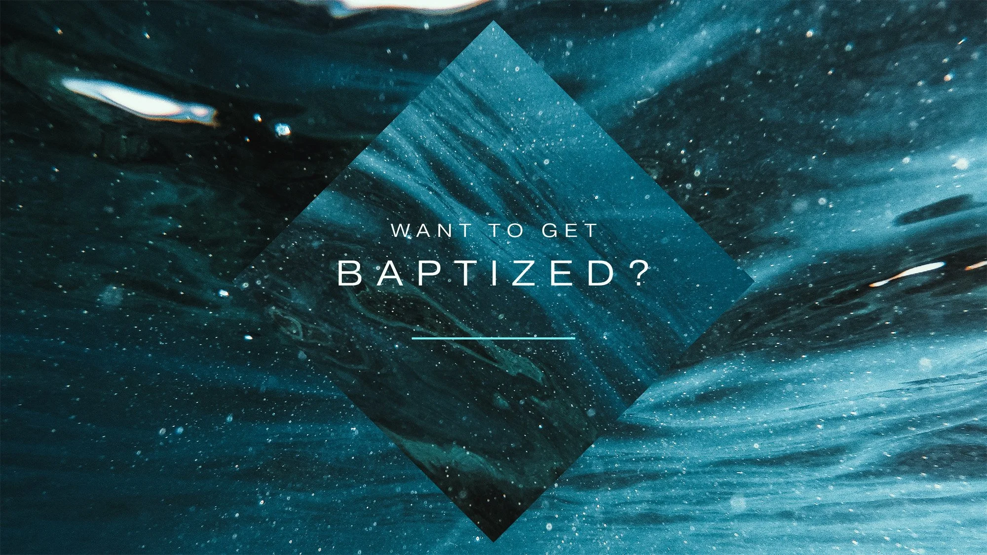Water Baptism Class