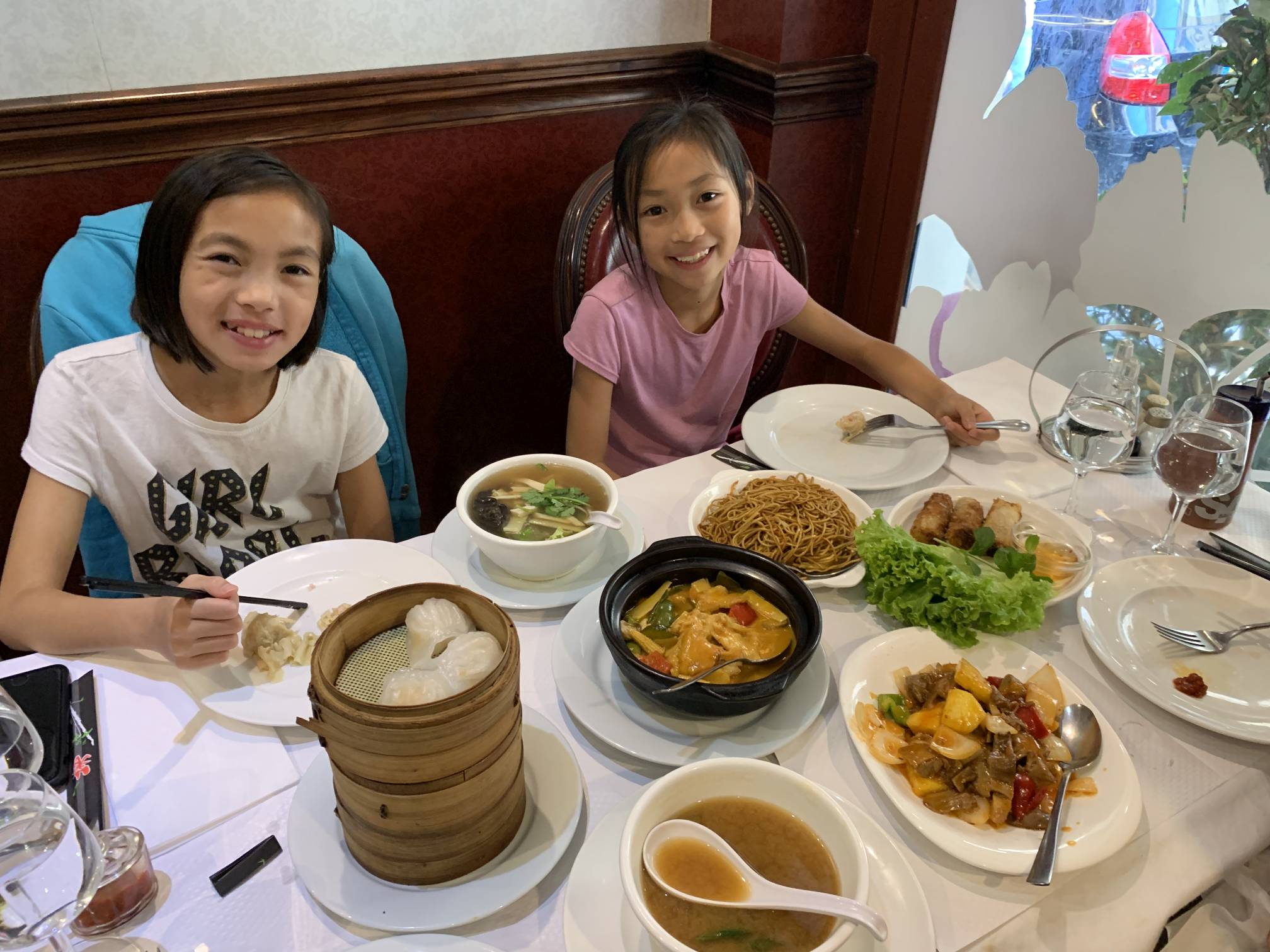 Went for some Chinese food afterwards.