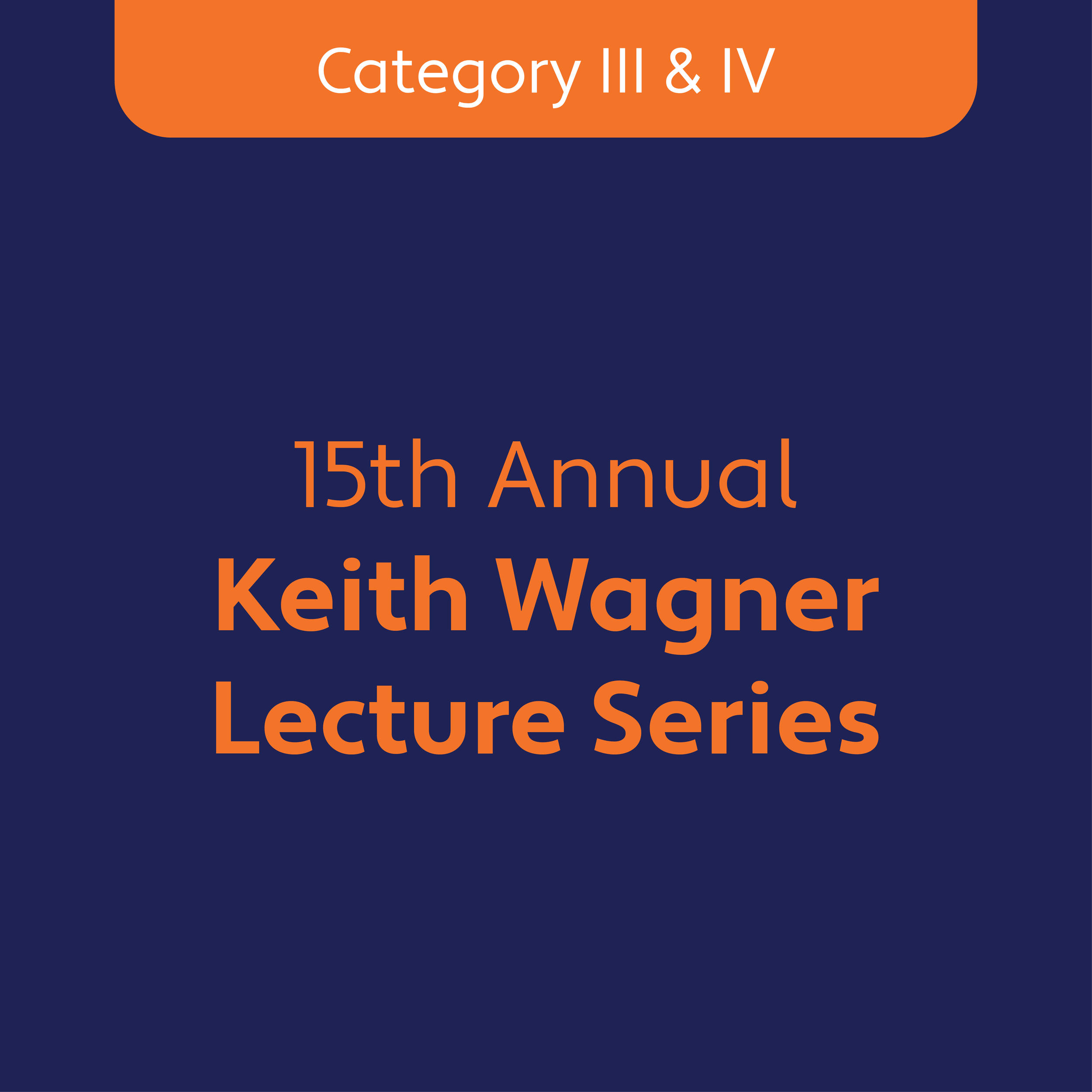 Category III & IV Managing Partners