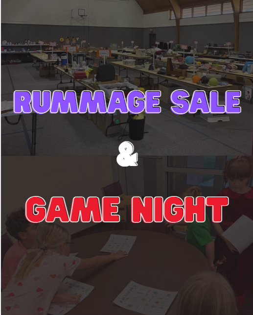 Rummage Sale &amp; Game Night