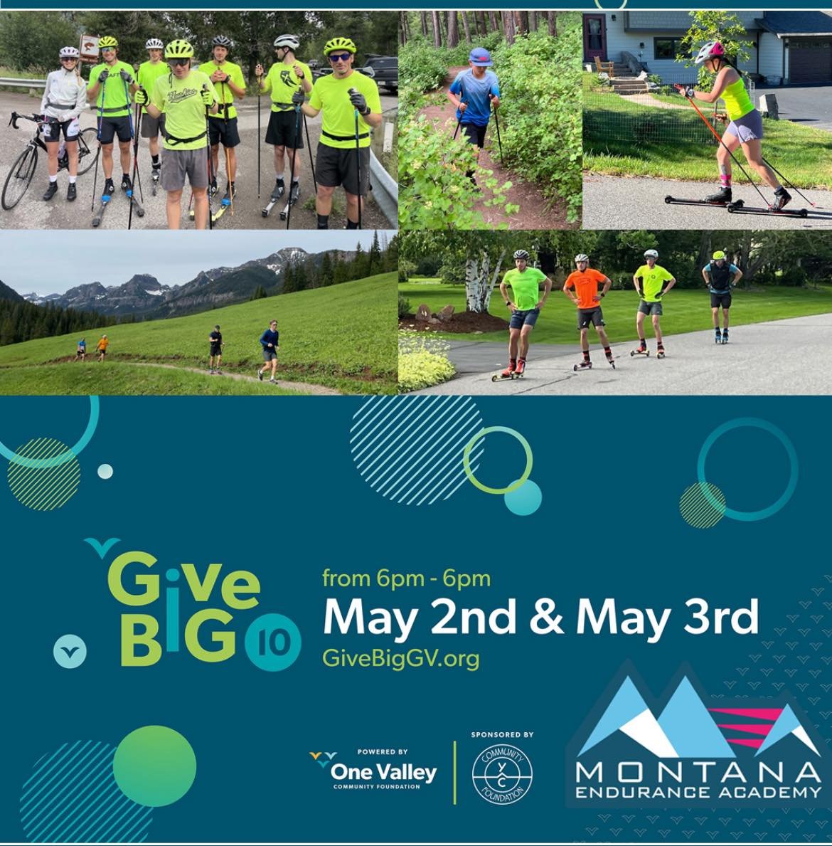 Bozeman is a great place for raising kids, especially for recreation for young families and adults.  Montana Endurance Academy is dedicated to providing quality programs for all ages and abilities. 
Working together, with your additional support help