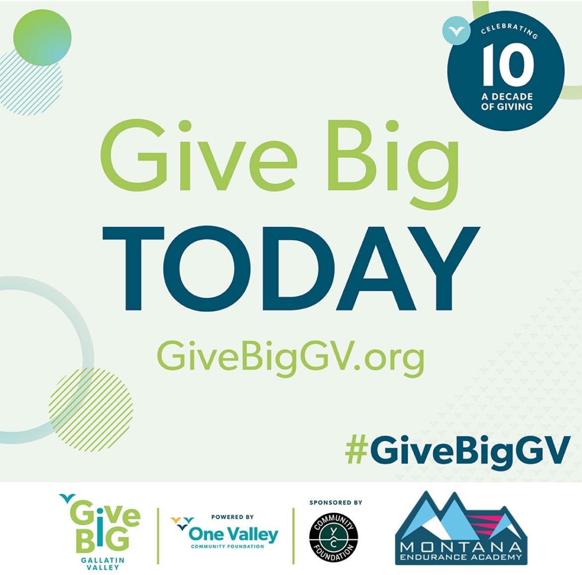 A few hours left to visit givebiggv.org today and donate to your favorite non-profit organization. @mtenduranceacademy is dedicated to providing quality programs for all ages and abilities and work hard to keep our costs affordable.

https://www.give