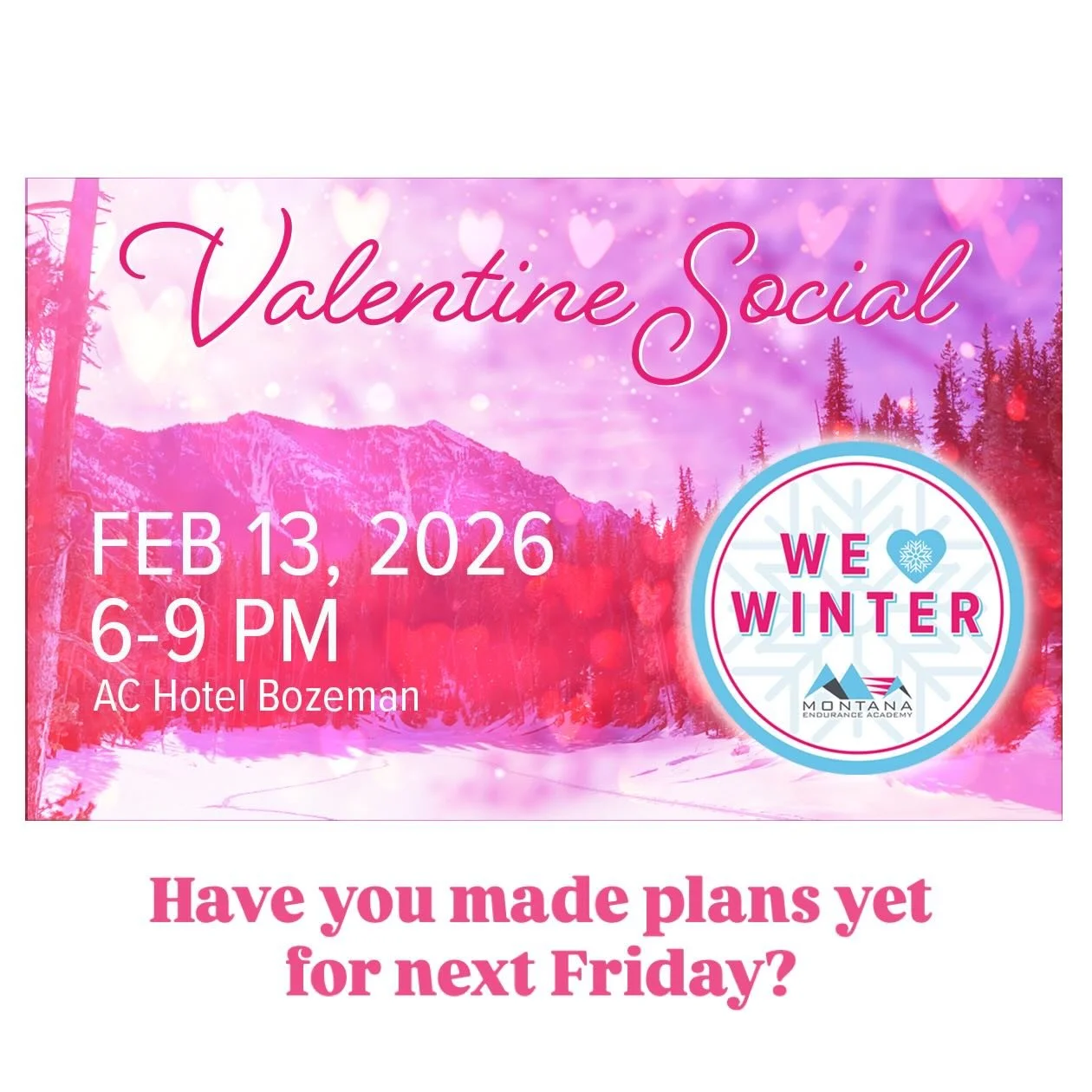 Hurry! Get your tickets now to our Valentine Social happening Friday Feb 13th. 

Visit our website for details and tickets. 

We have generous sponsors donating art, gear, and services to the Silent Auction and Raffle. 

Raffle tickets are available 
