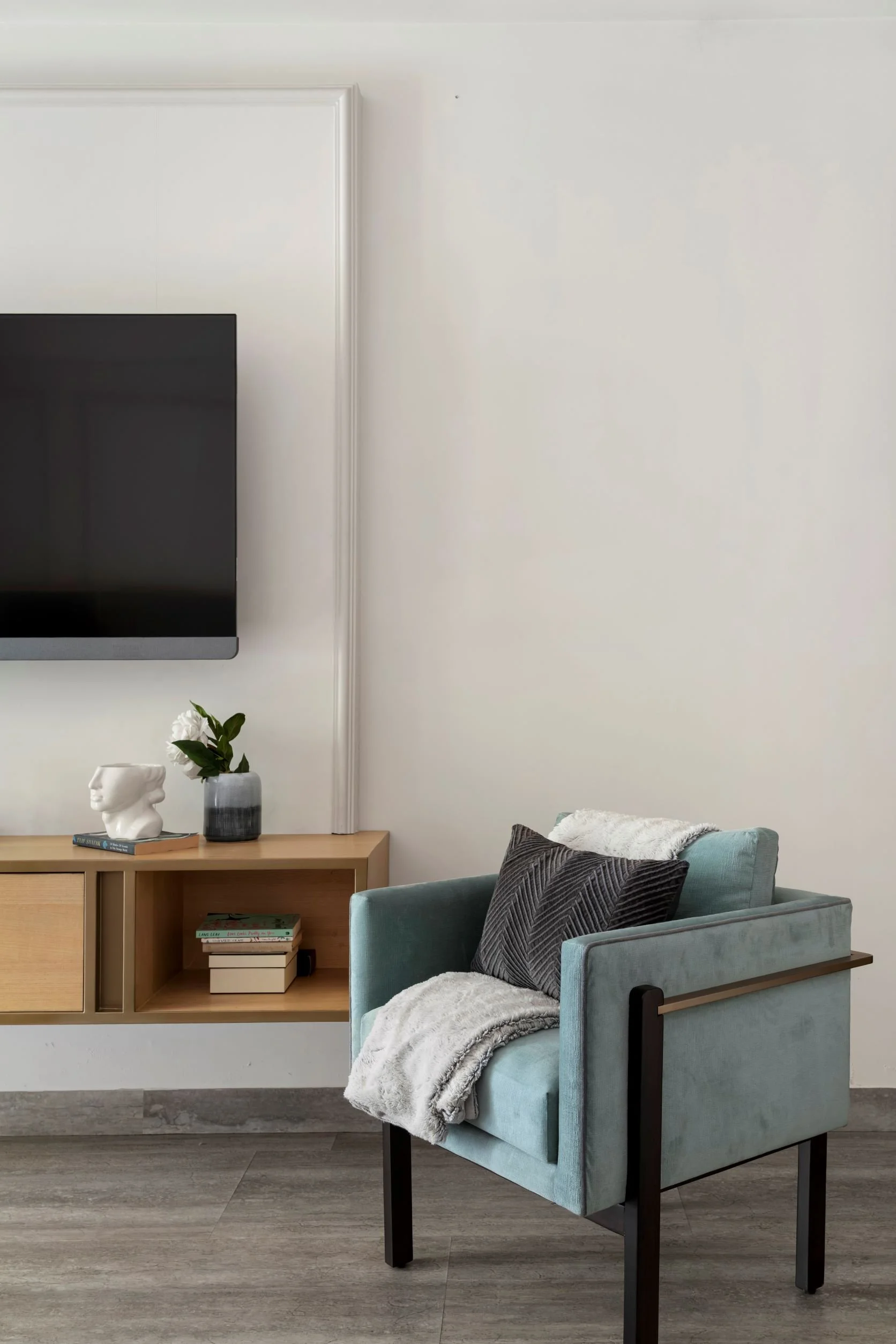   master bedroom|  tv corner 