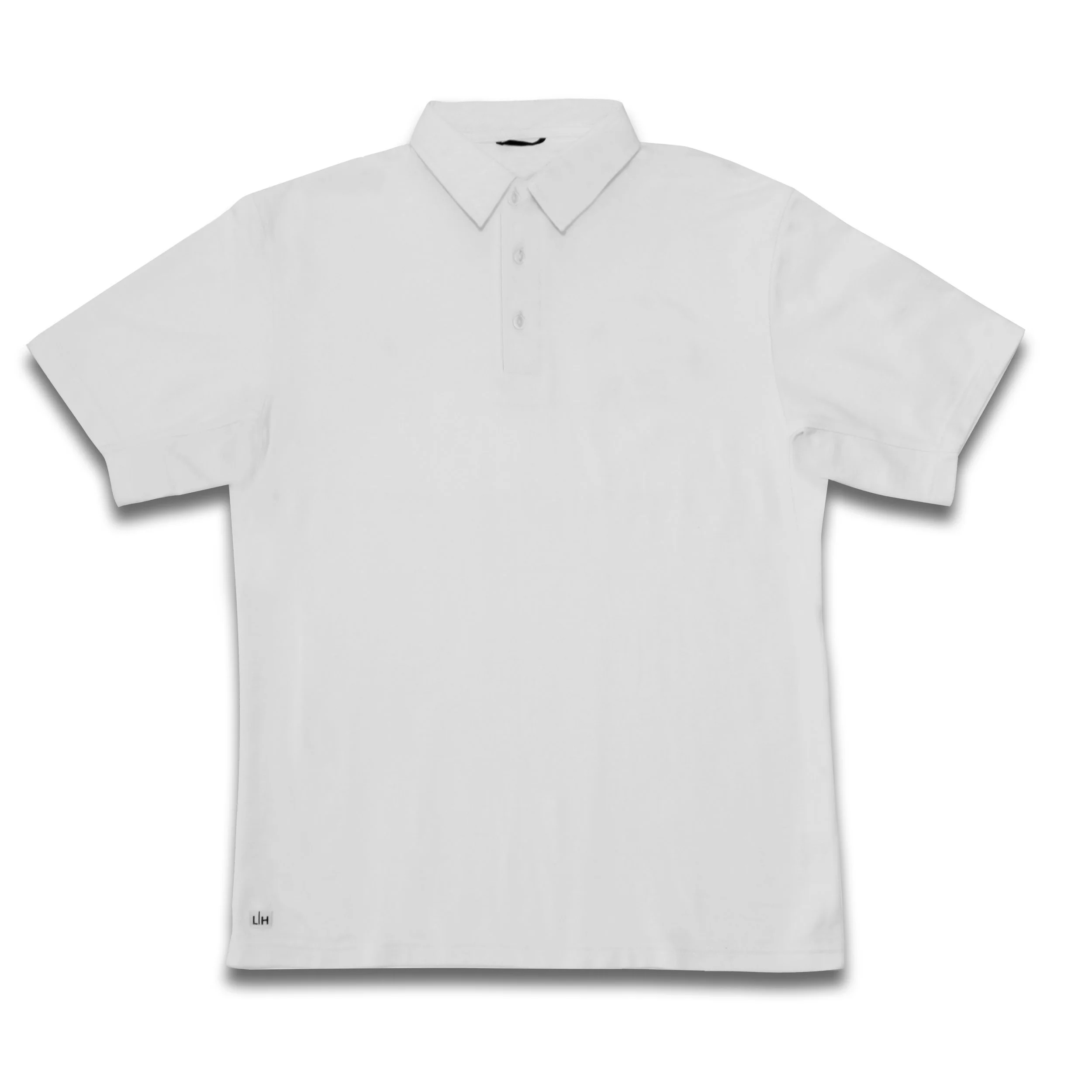 Piqué Polo | White