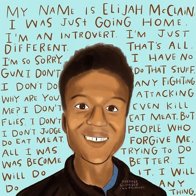 Honest question: Can you imagine a world in which a young, unarmed, entirely non-threatening special needs WHITE person just walking home minding their own business gets tackled by three cops on the sidewalk, held in a carotid hold until they vomit, 