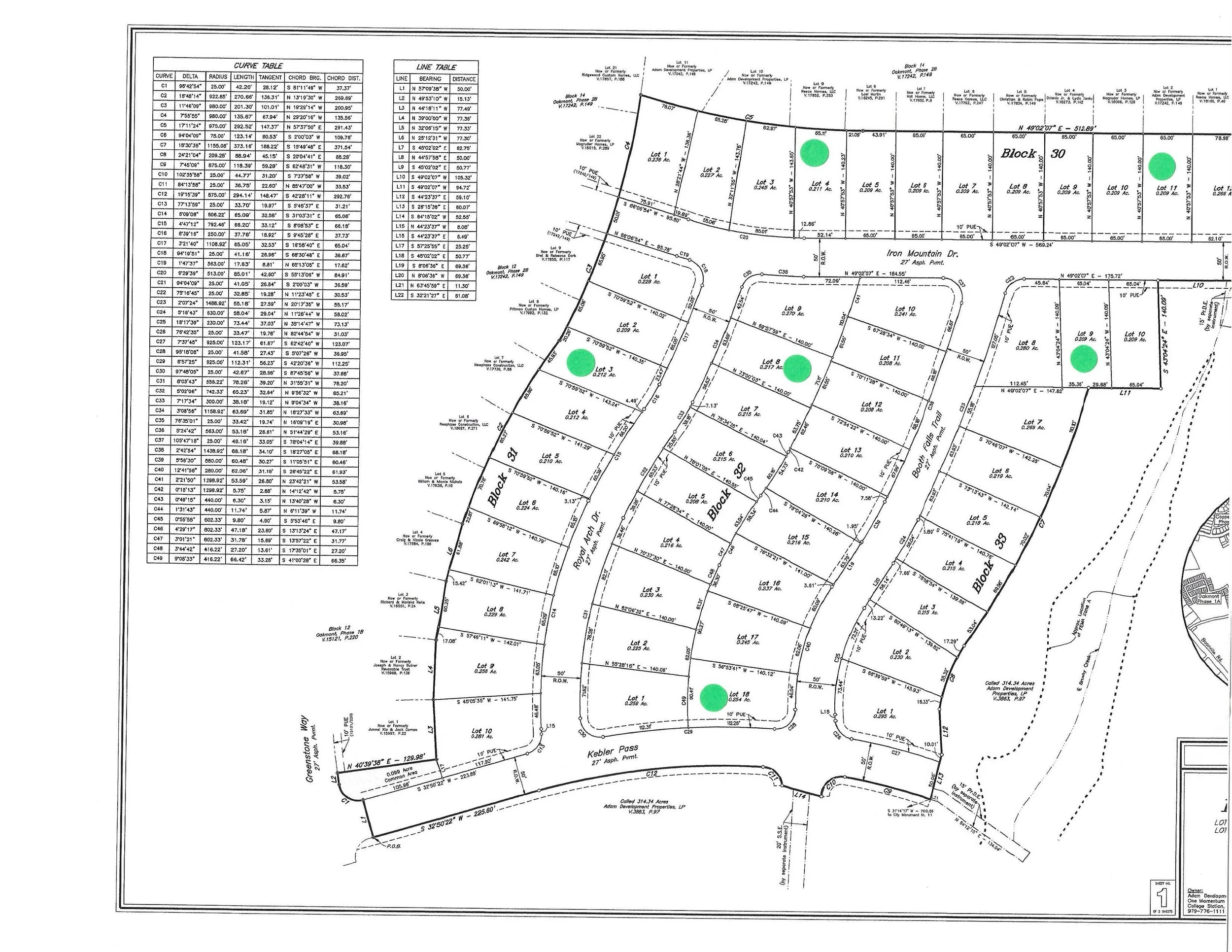 Lot 8, Block 32 Oakmont 4B — Magruder Homes