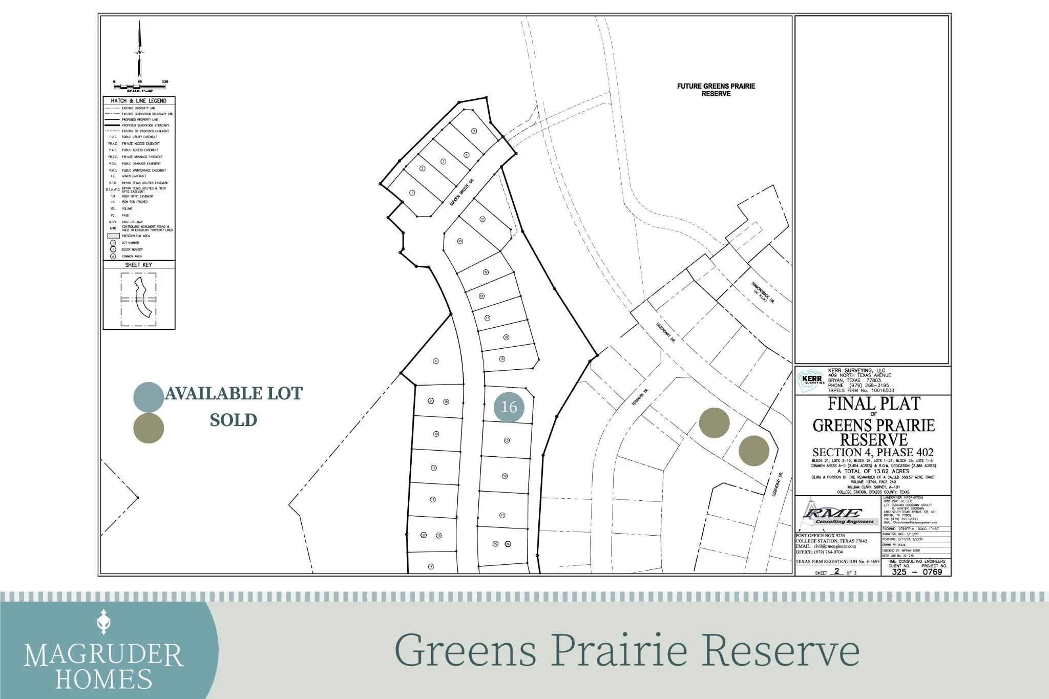Greens Prairie Reserve - Phase 402