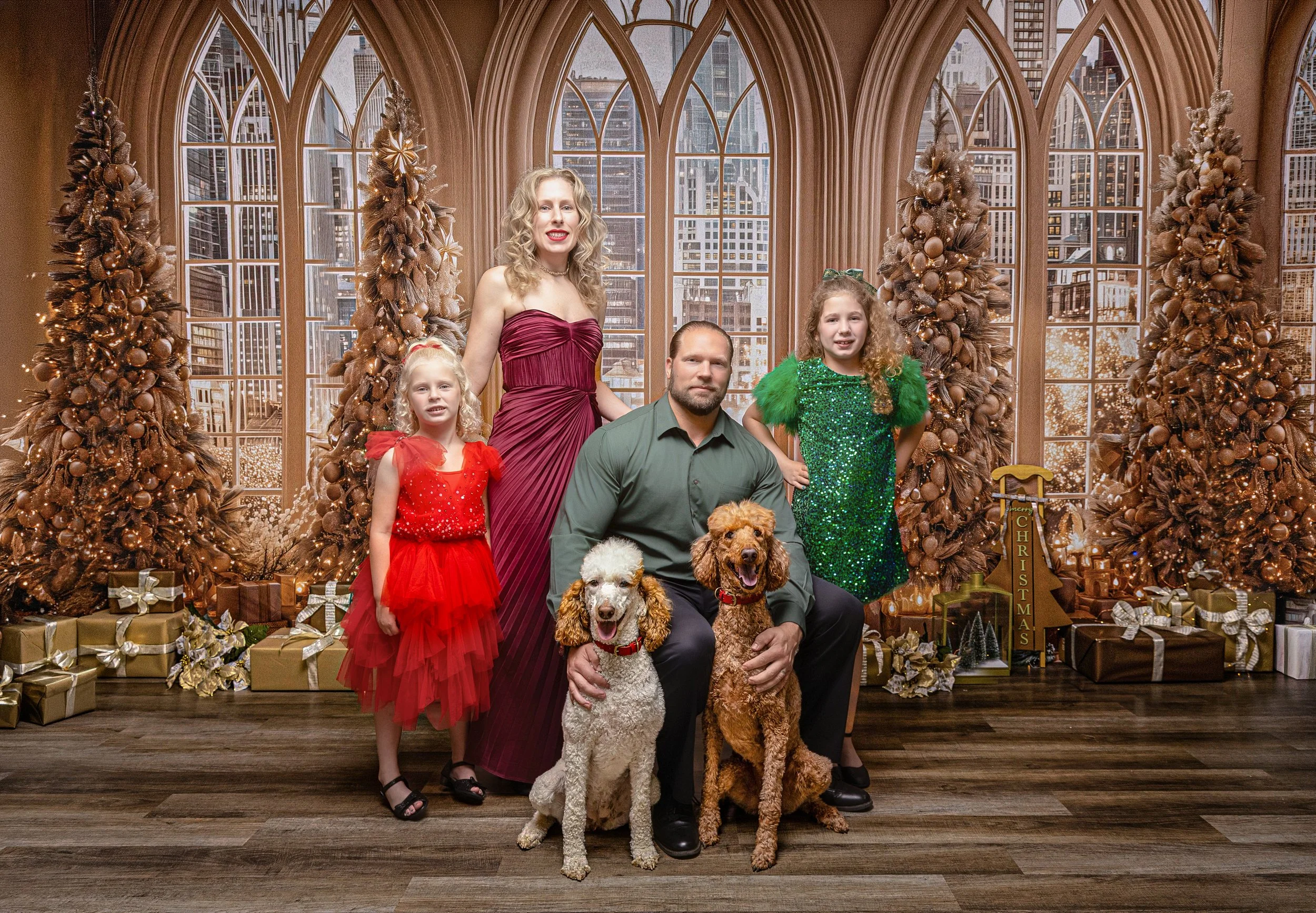 Christmas Photos in Fairfax, Virginia