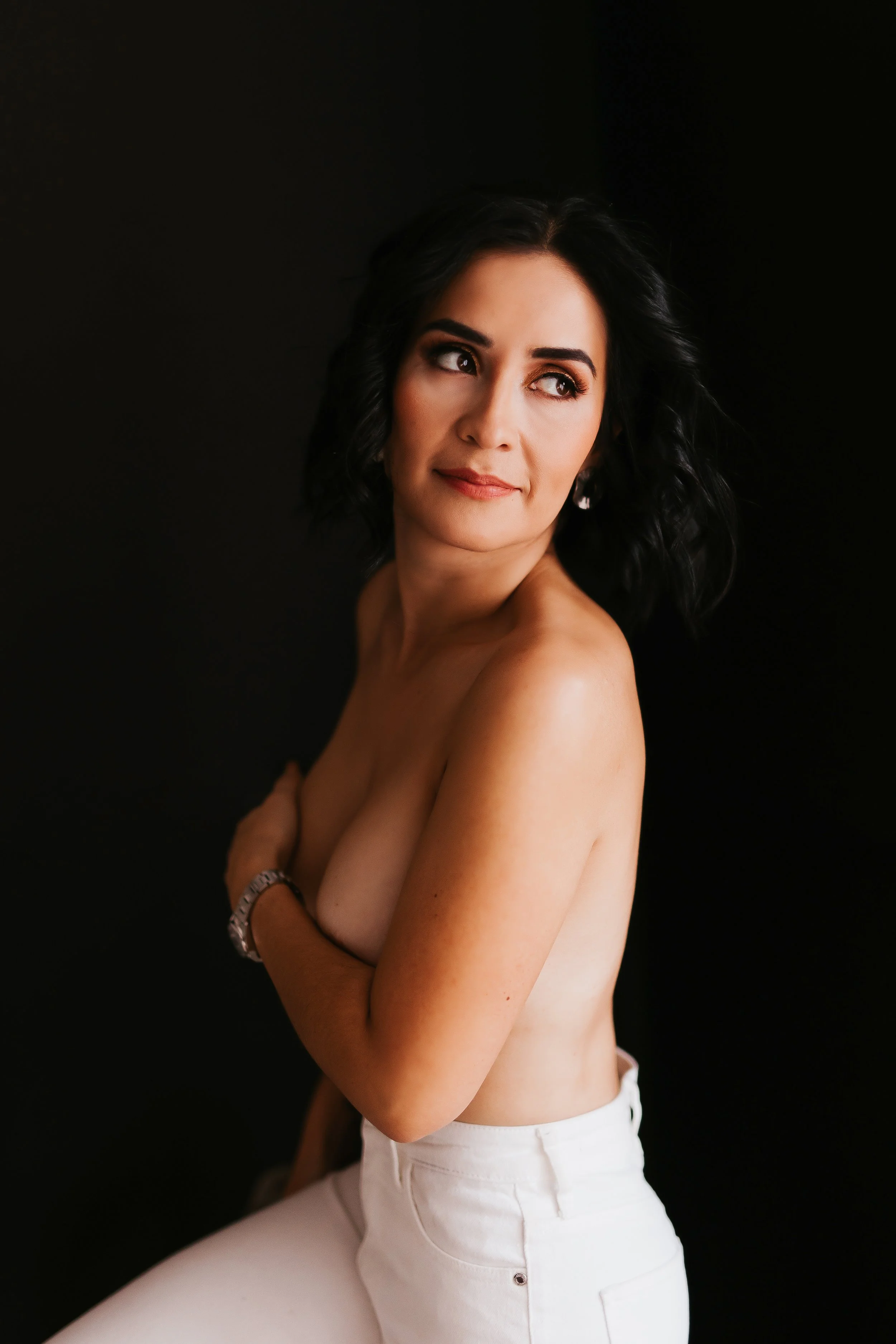 Elegant birthday portraits in Fairfax VA