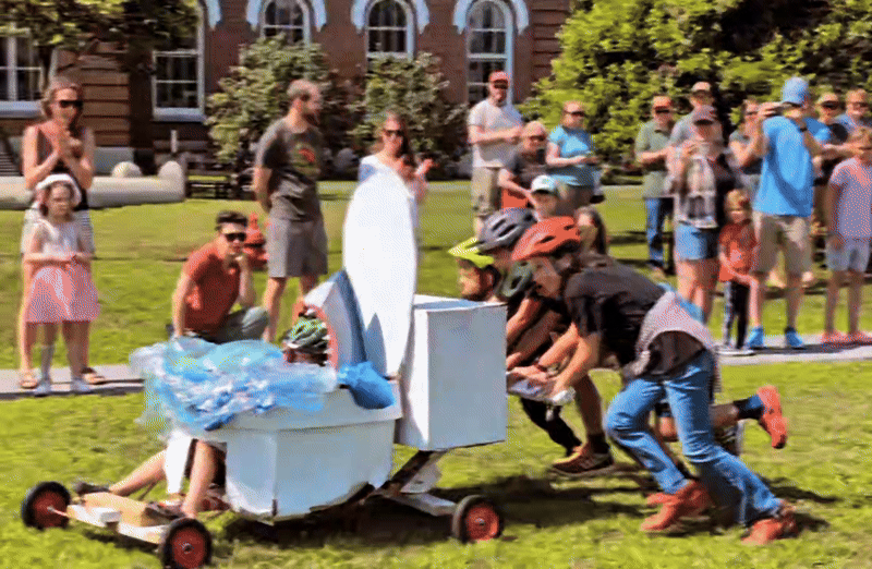 The 5th Annual Soapbox Derby: A Week of Graphic Design, Woodworking, Car Construction, and Racing