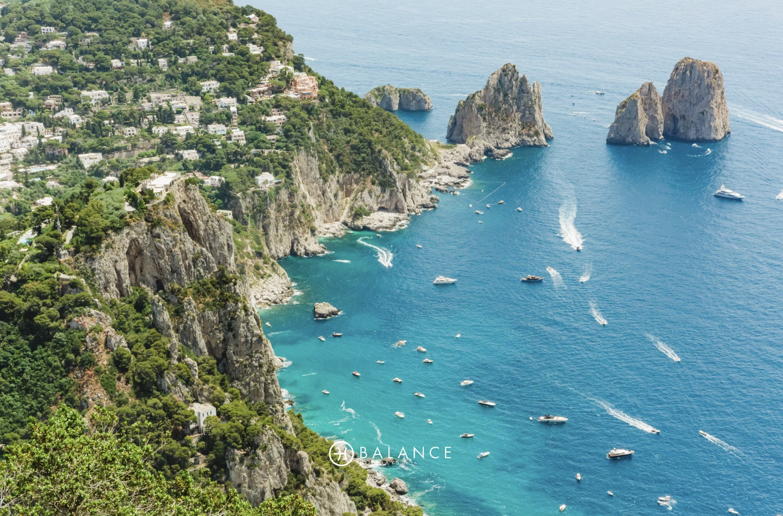 Belinda Matwali curating the Reinvigorate luxury wellness retreat in Capri, Italy