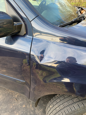 Original damage to owner’s 2019 Honda Pilot