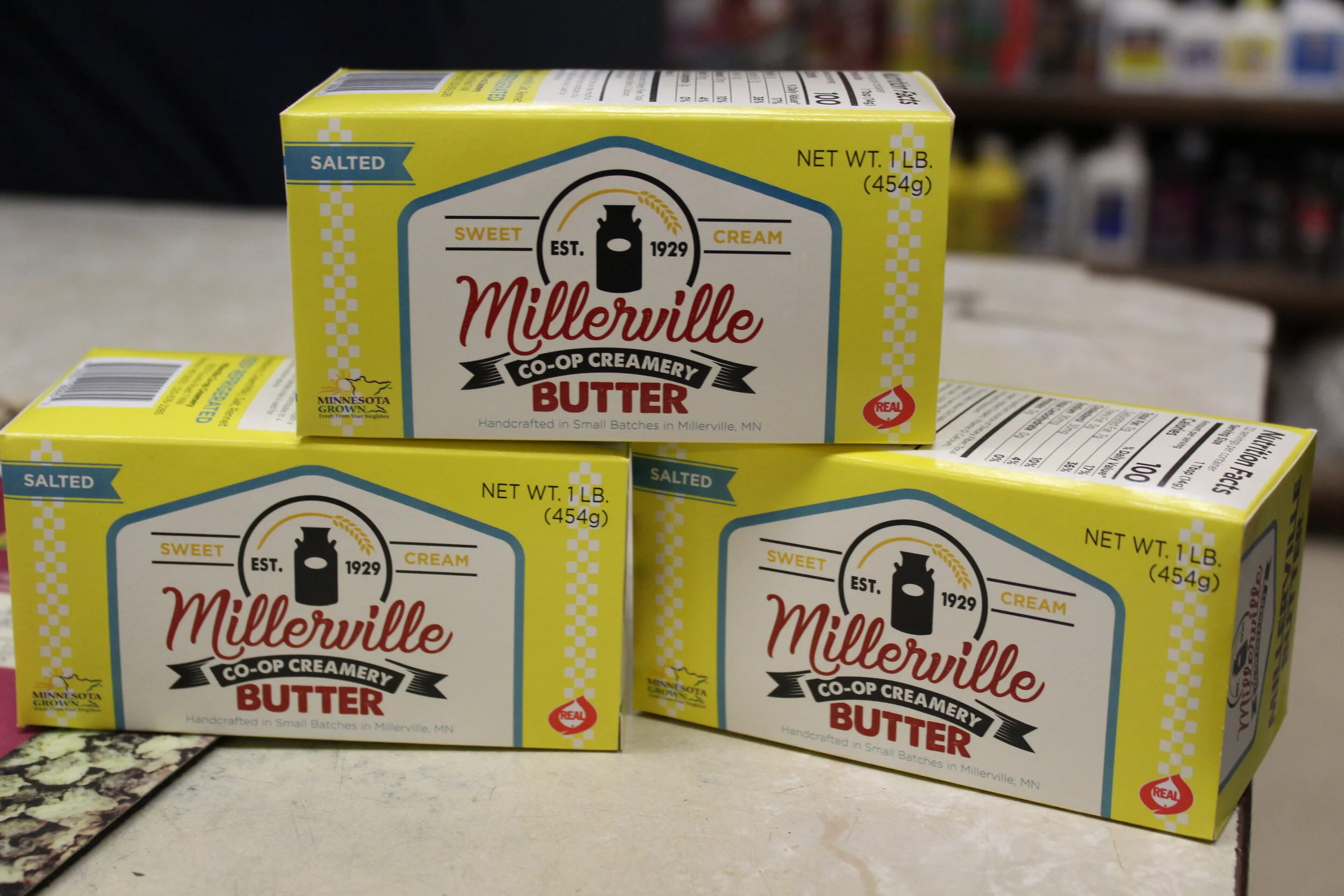 Nothin' is better than Millerville Co-op Creamery Butter!