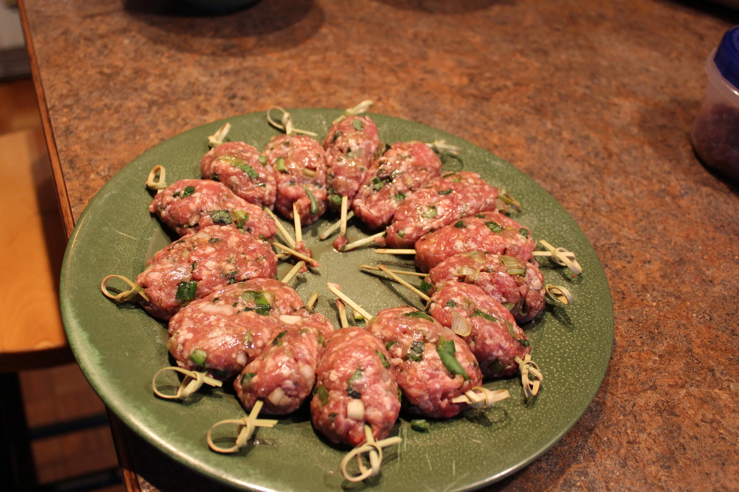 The Locally Grown Meal - Leon's Lamb Meatballs and Pate