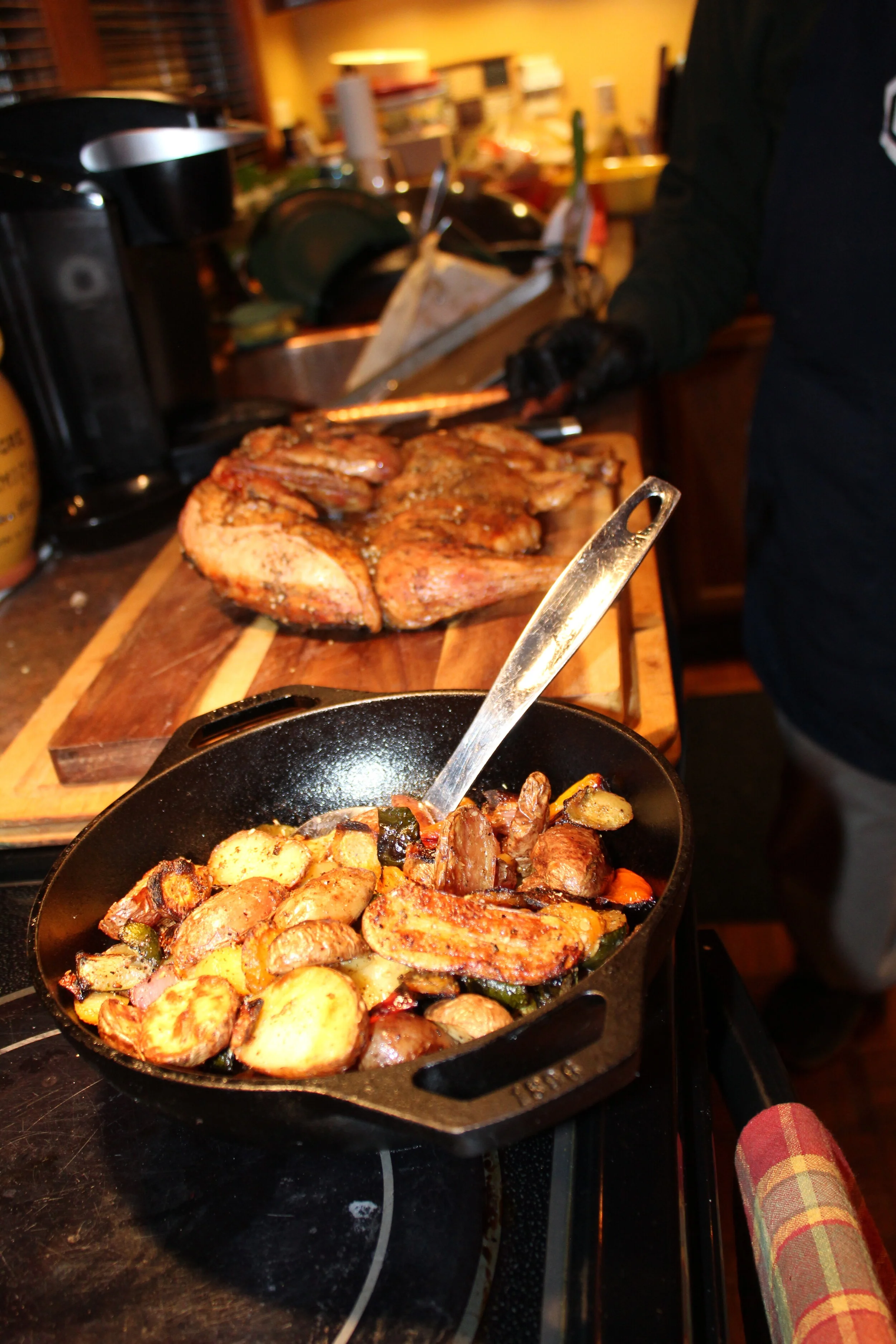 Locally Grown Meal - Spatchcock Chicken and Roasted Veggies