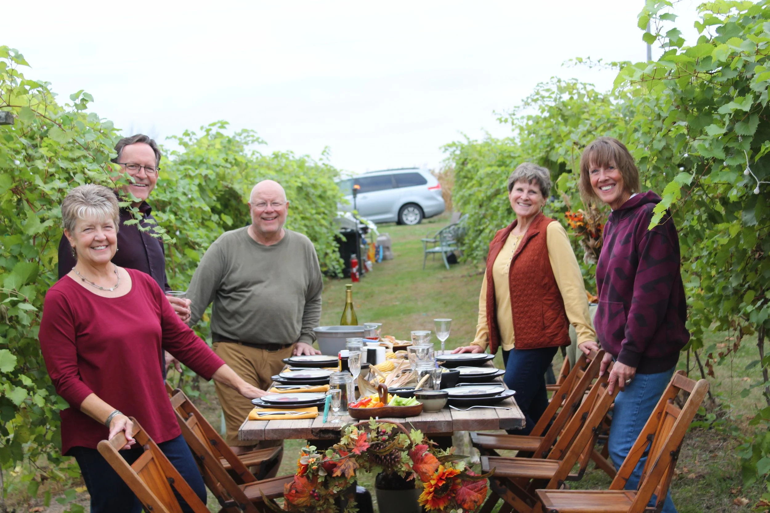 Dinner in the Vineyard