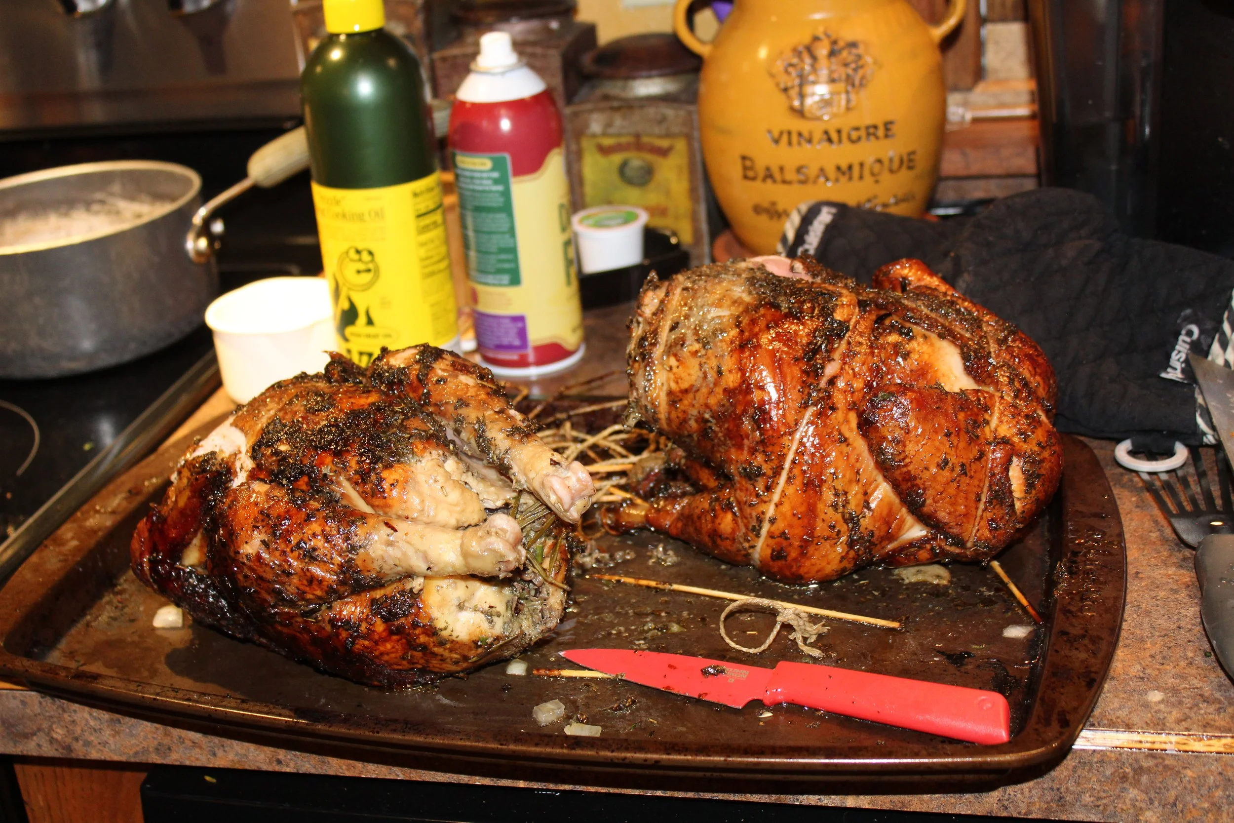 Rotisserie Chicken made at home