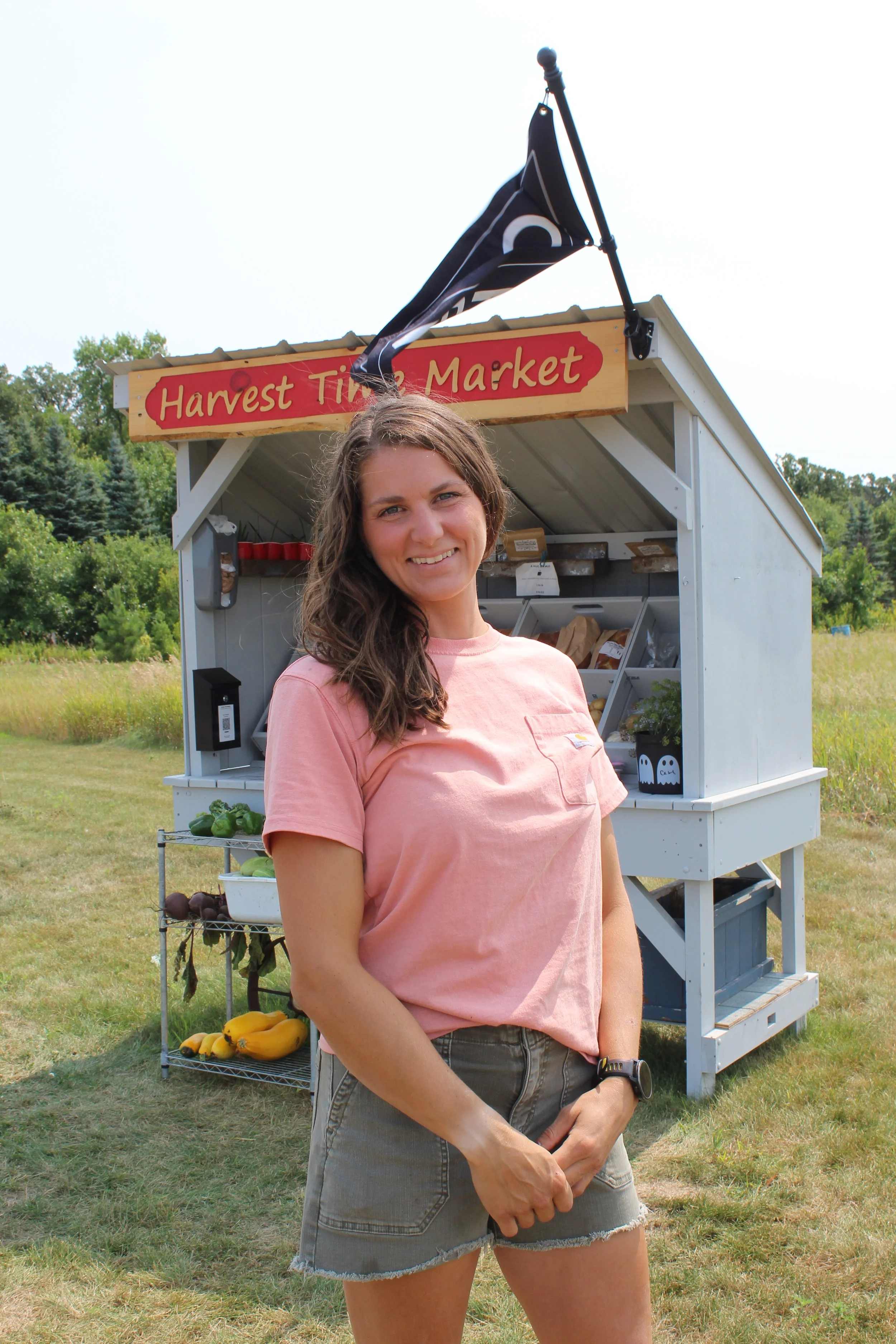 A Drive to Harvest Time Market Farmstand