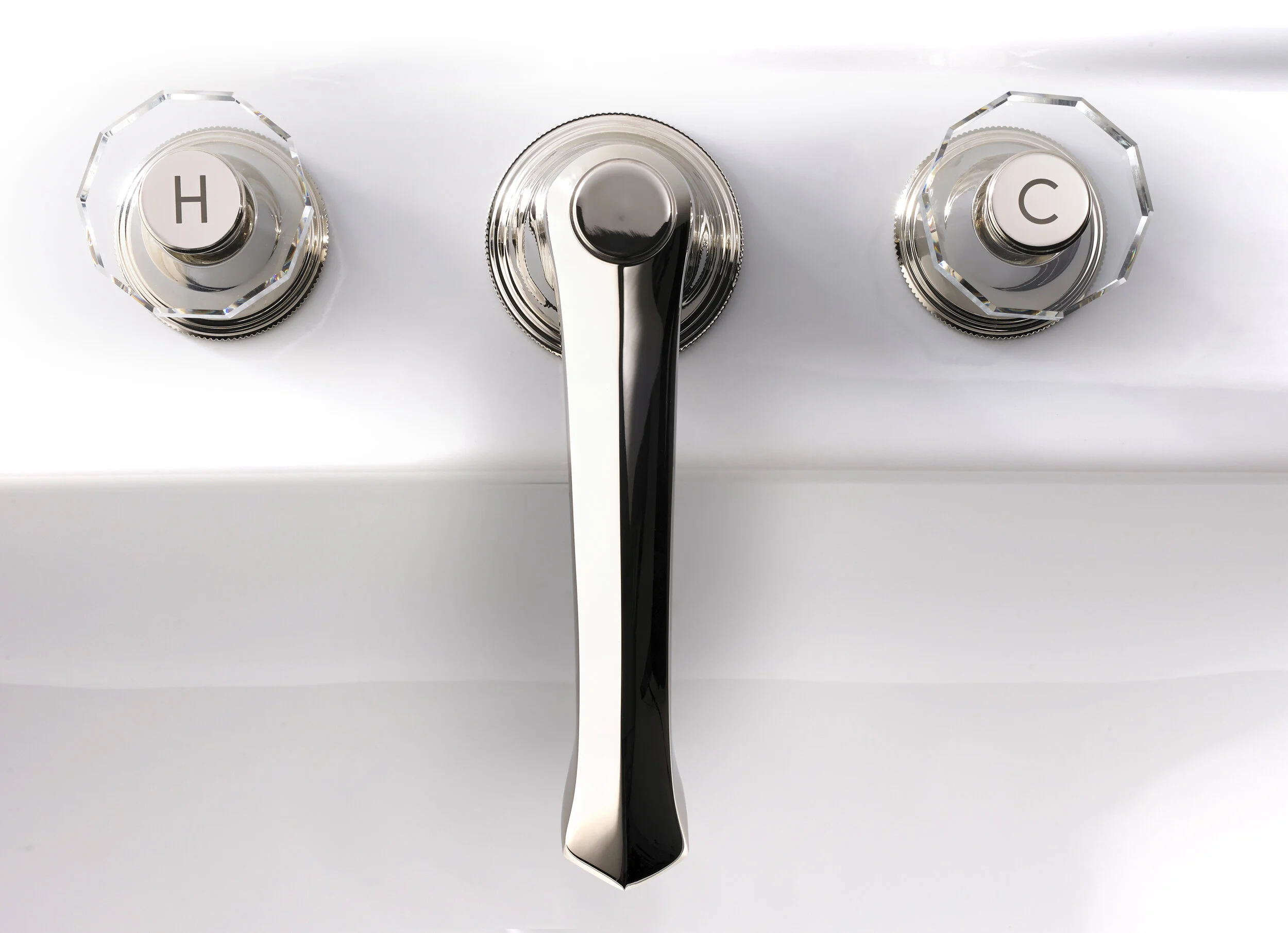 Pictured here, Samuel Heath Fairfield faucet.
